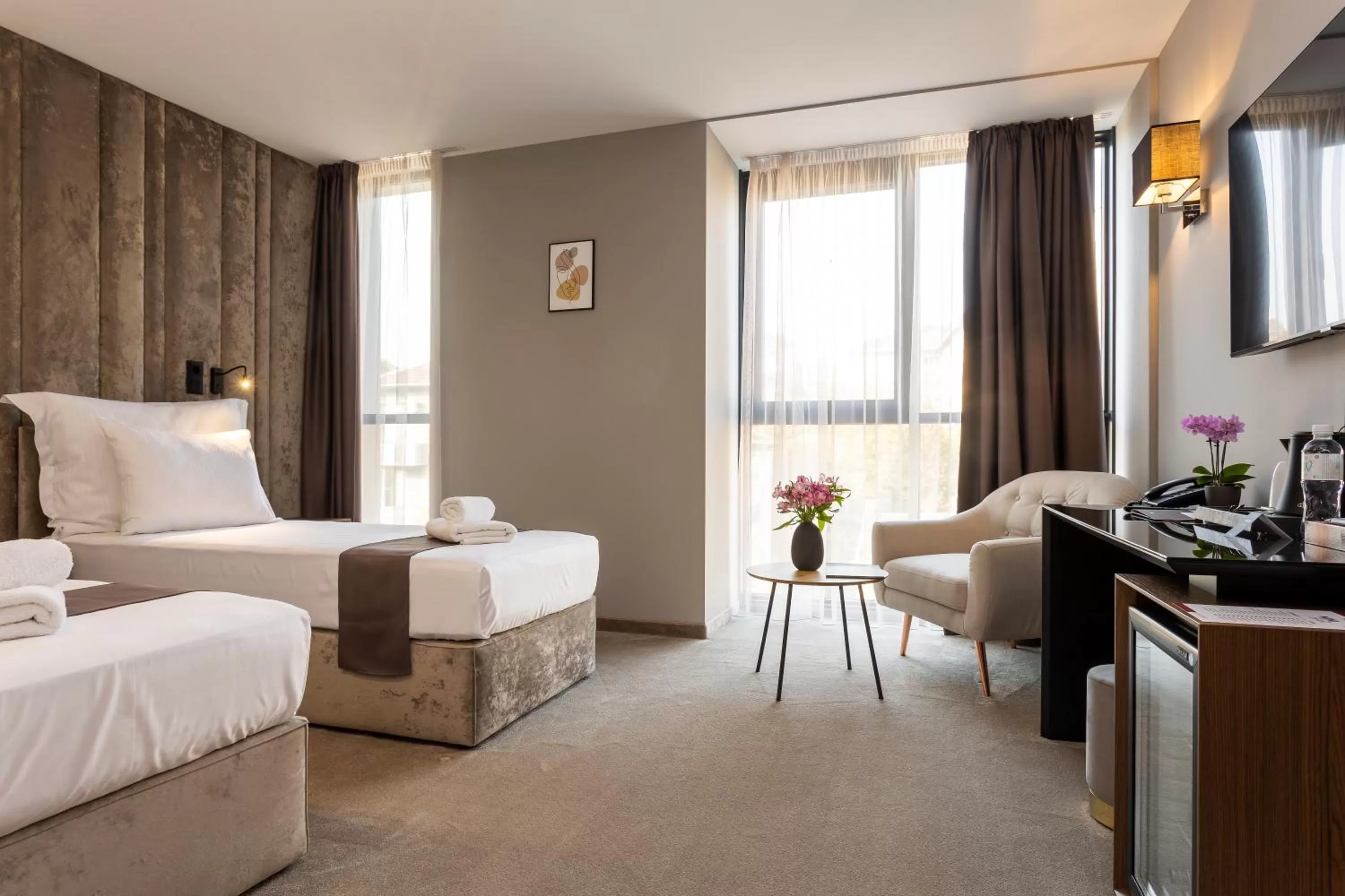 Bed in Abrazo Sofia Hotel by HMG