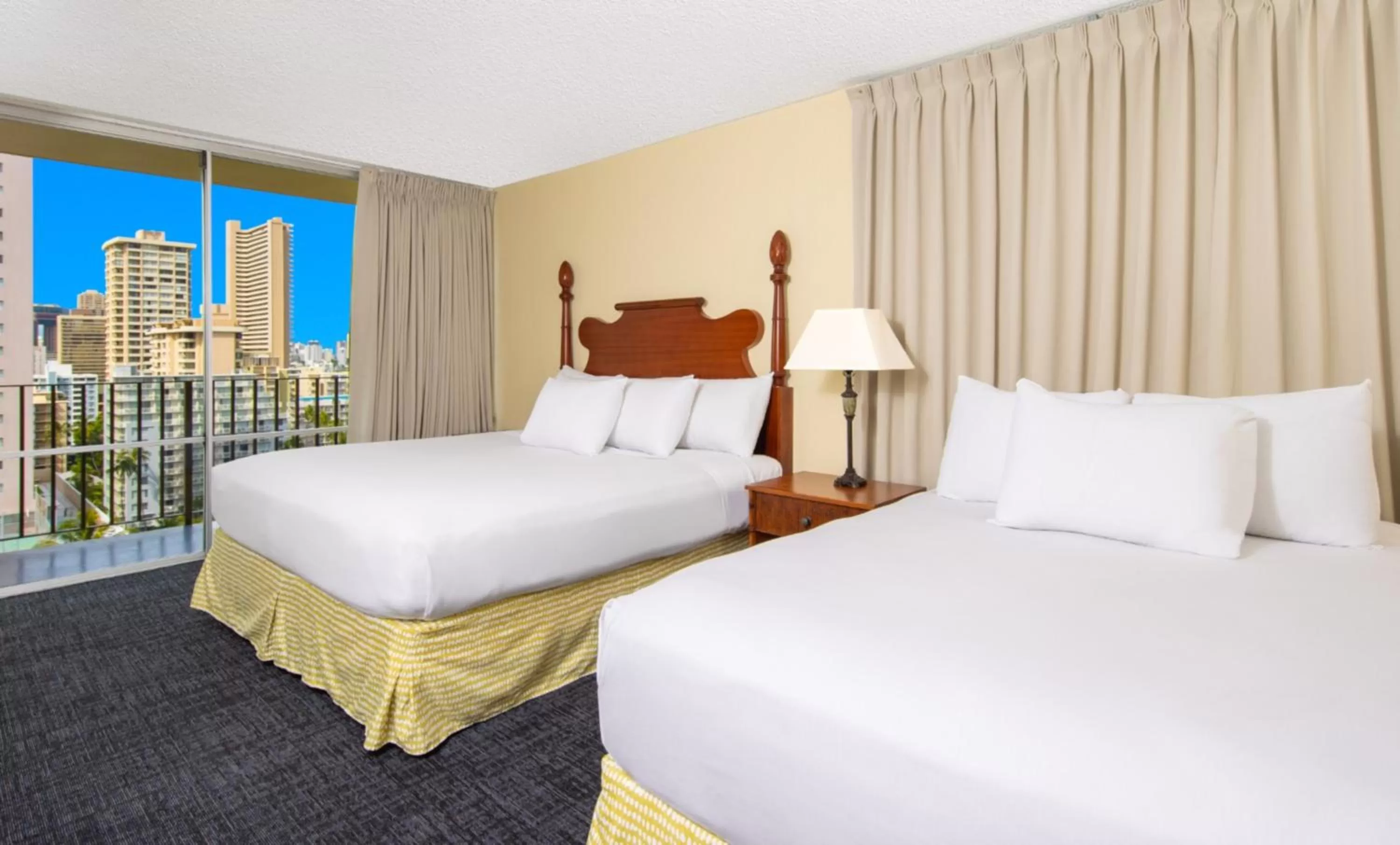 Bedroom, Bed in Ohia Waikiki Studio Suites