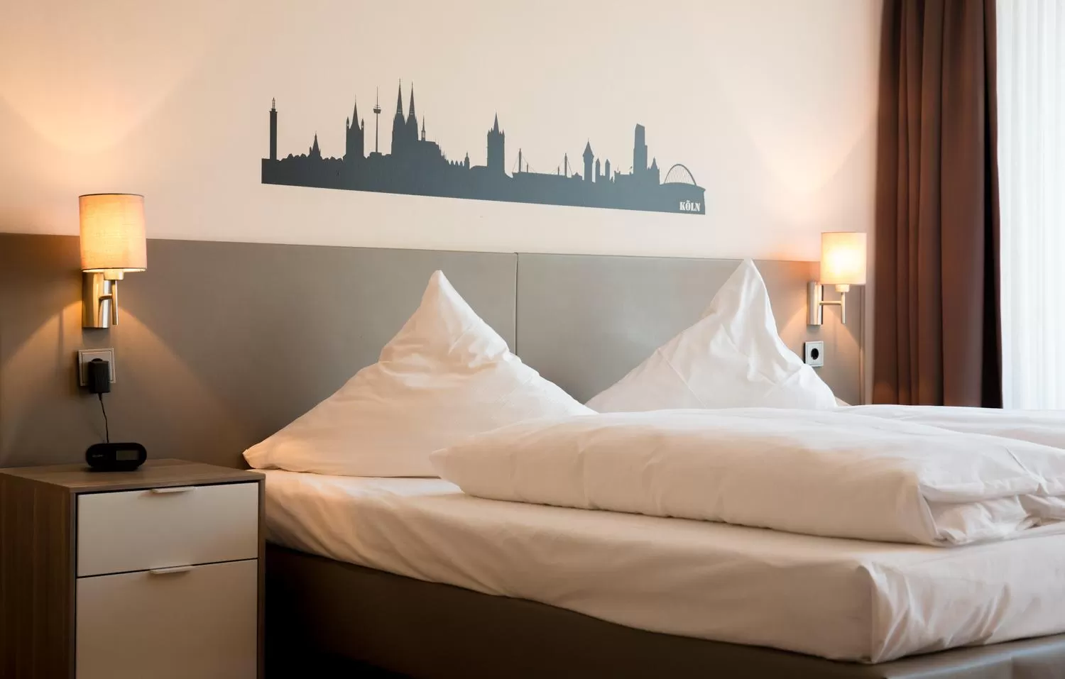 Bedroom, Bed in Hotel Drei Kronen