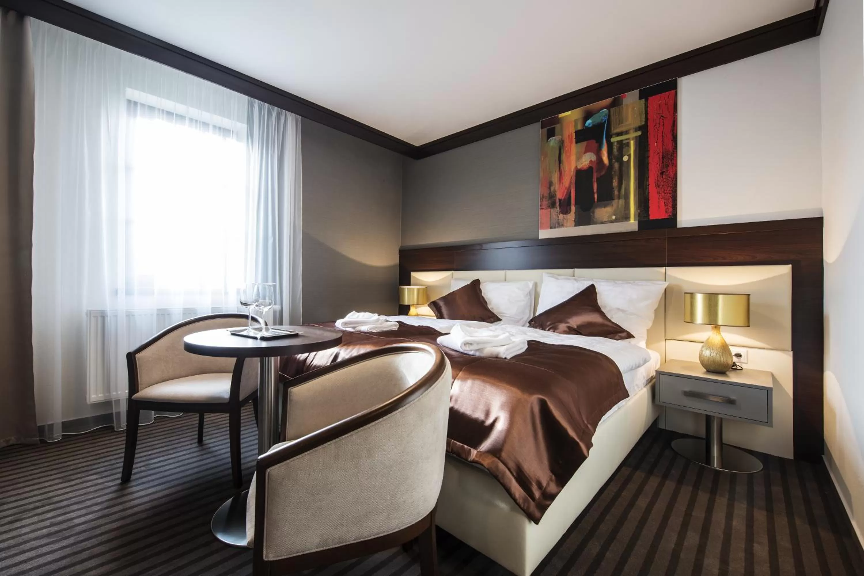 Photo of the whole room, Bed in Boutique Hotel Villa ZAUBER