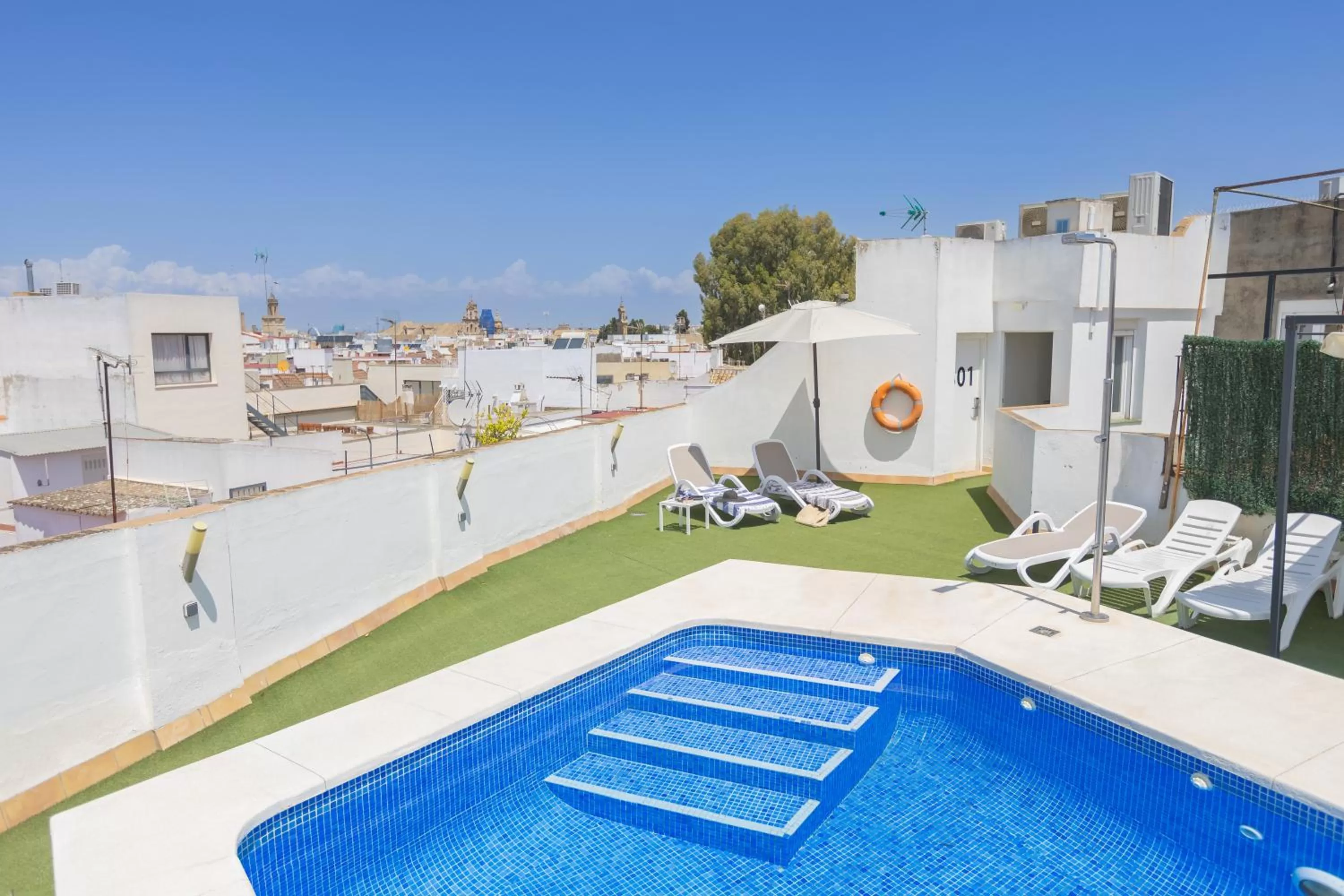 Swimming pool in Itaca Artemisa by Soho Boutique