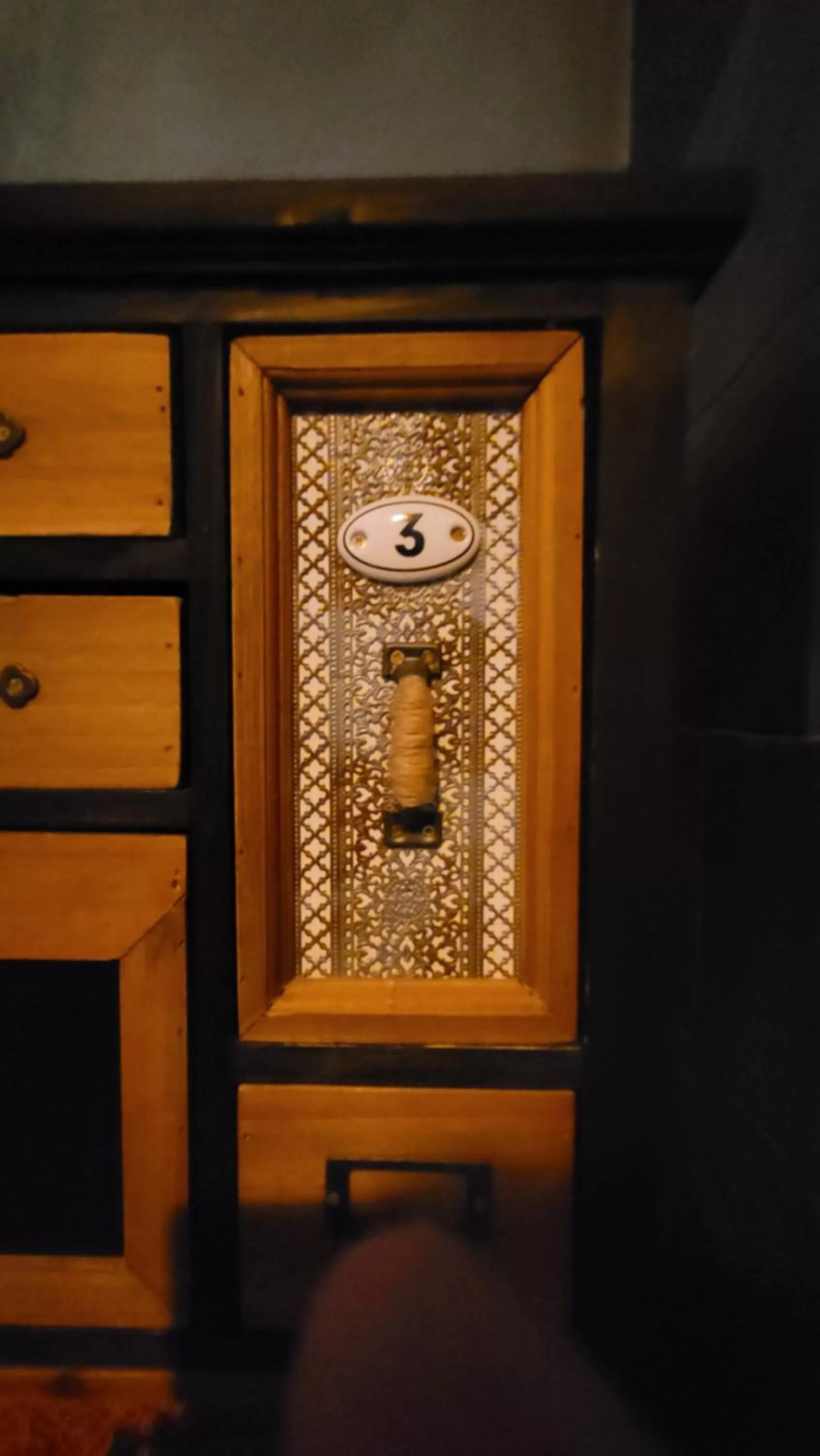 Decorative detail in Terrace Suites Iasi