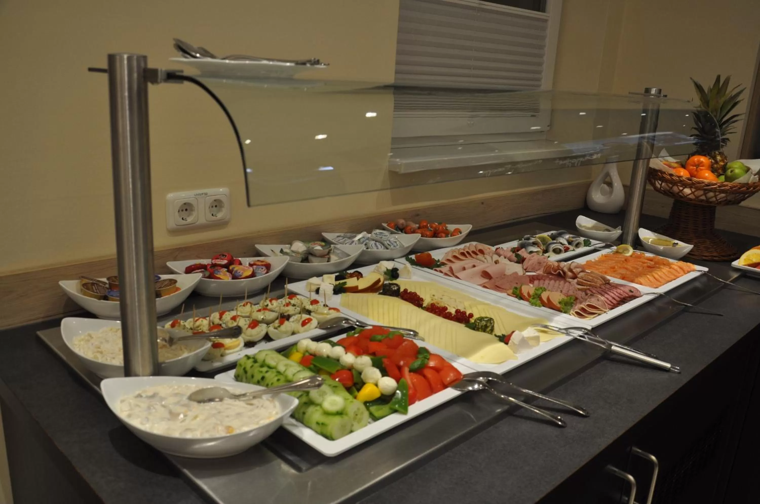 Buffet breakfast in Avalon Hotel Bellevue