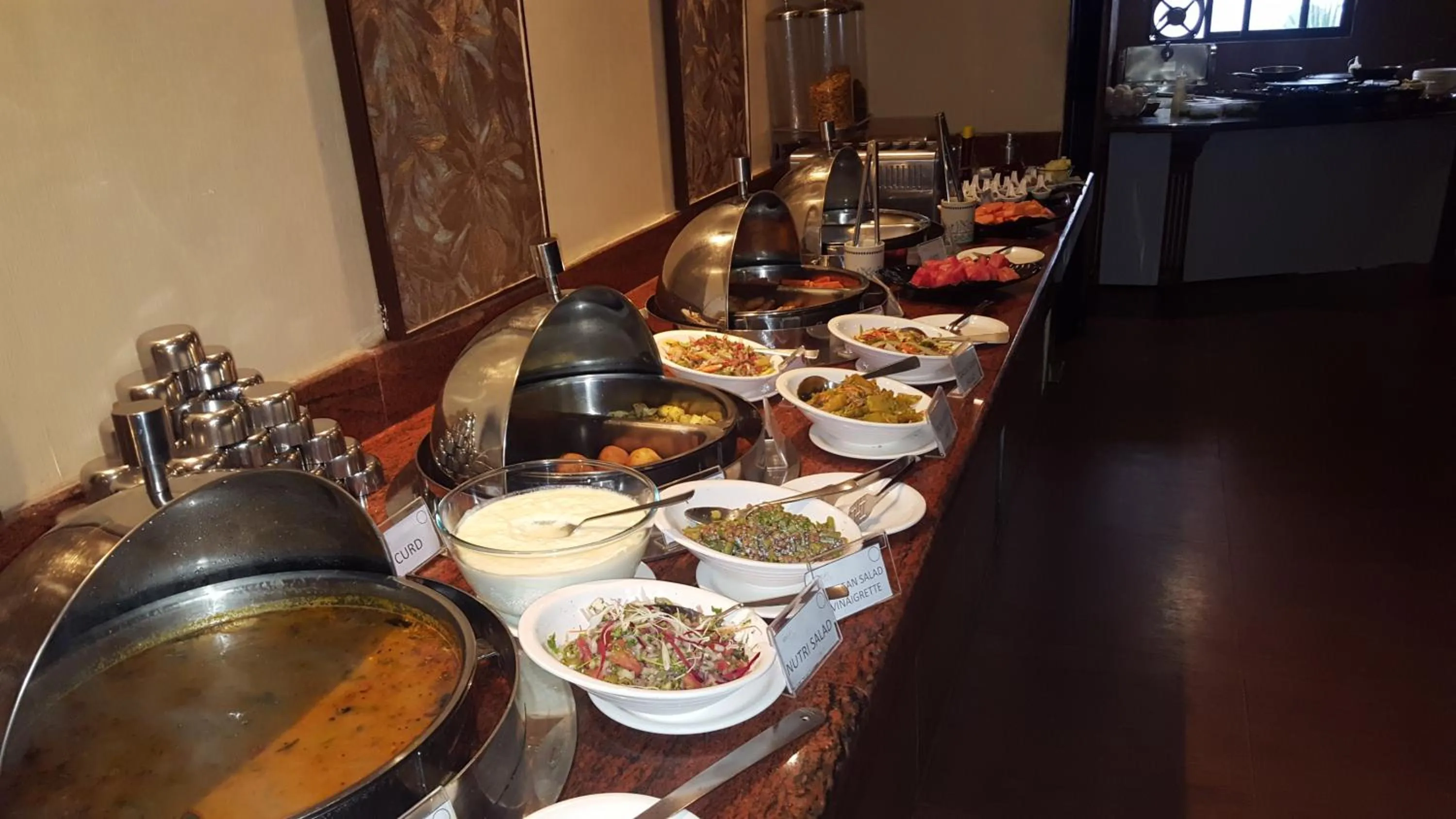 Buffet breakfast in Hotel Winsar Park