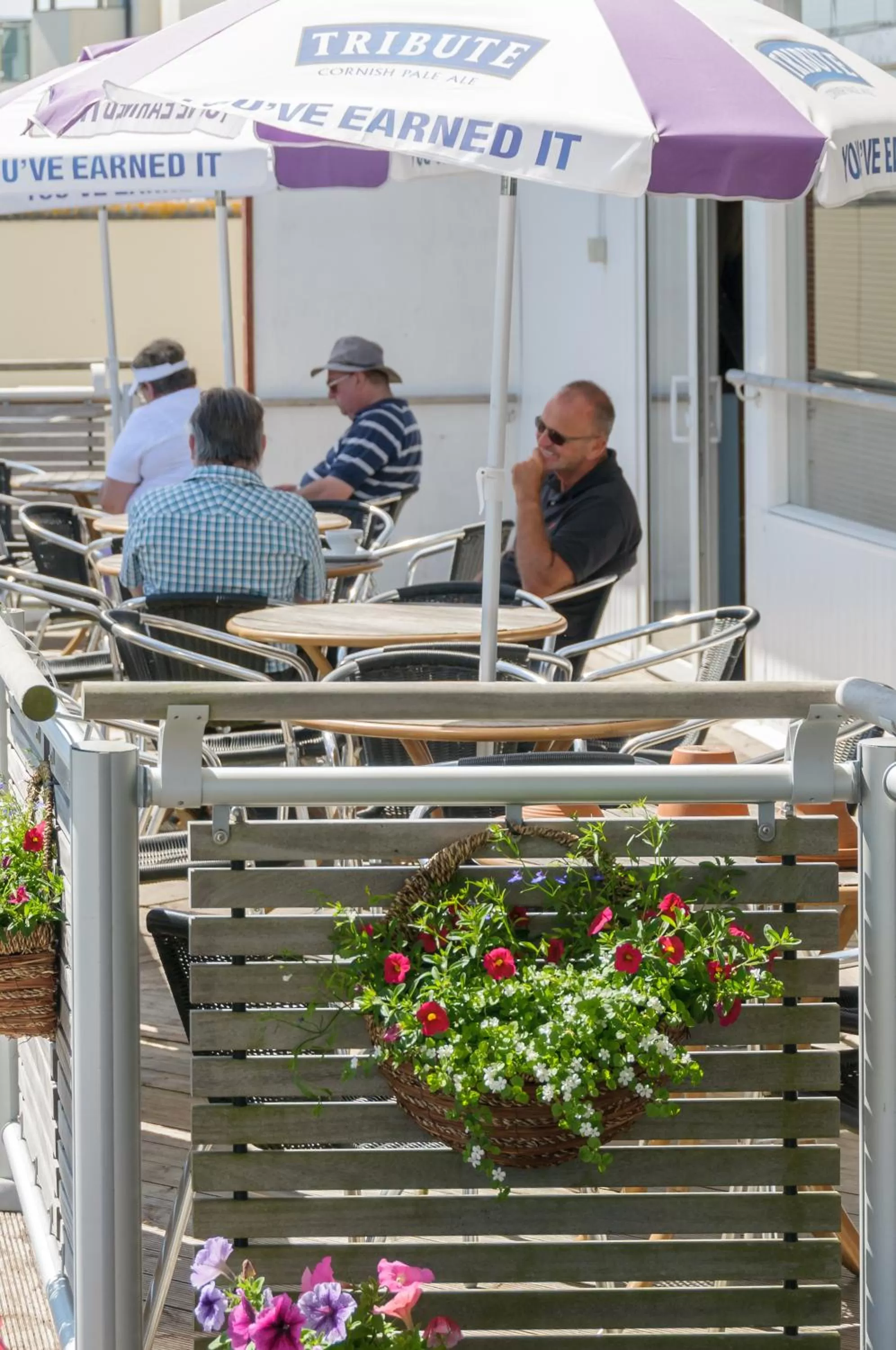 People in Pentire Newquay Cornwall Hotel