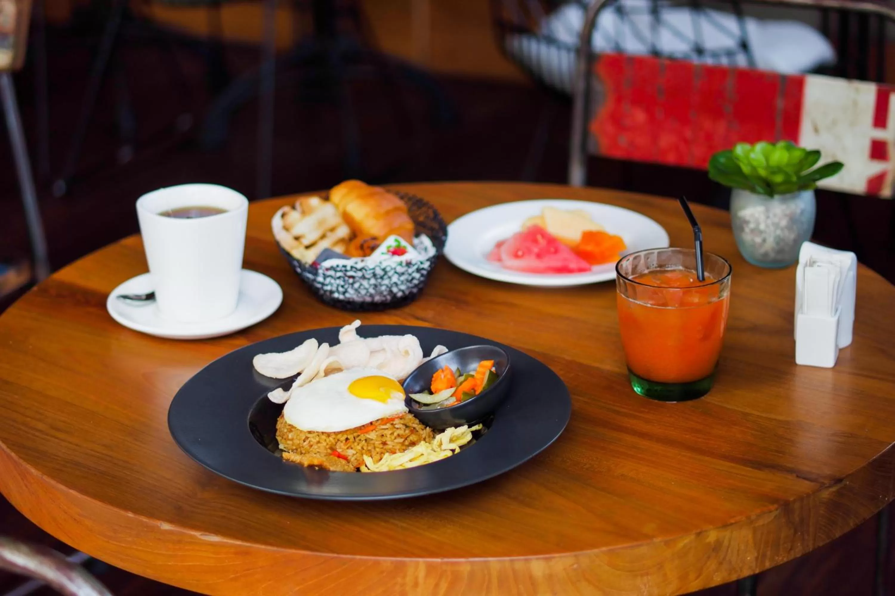 Continental breakfast in Zest Legian by Swiss-Belhotel International