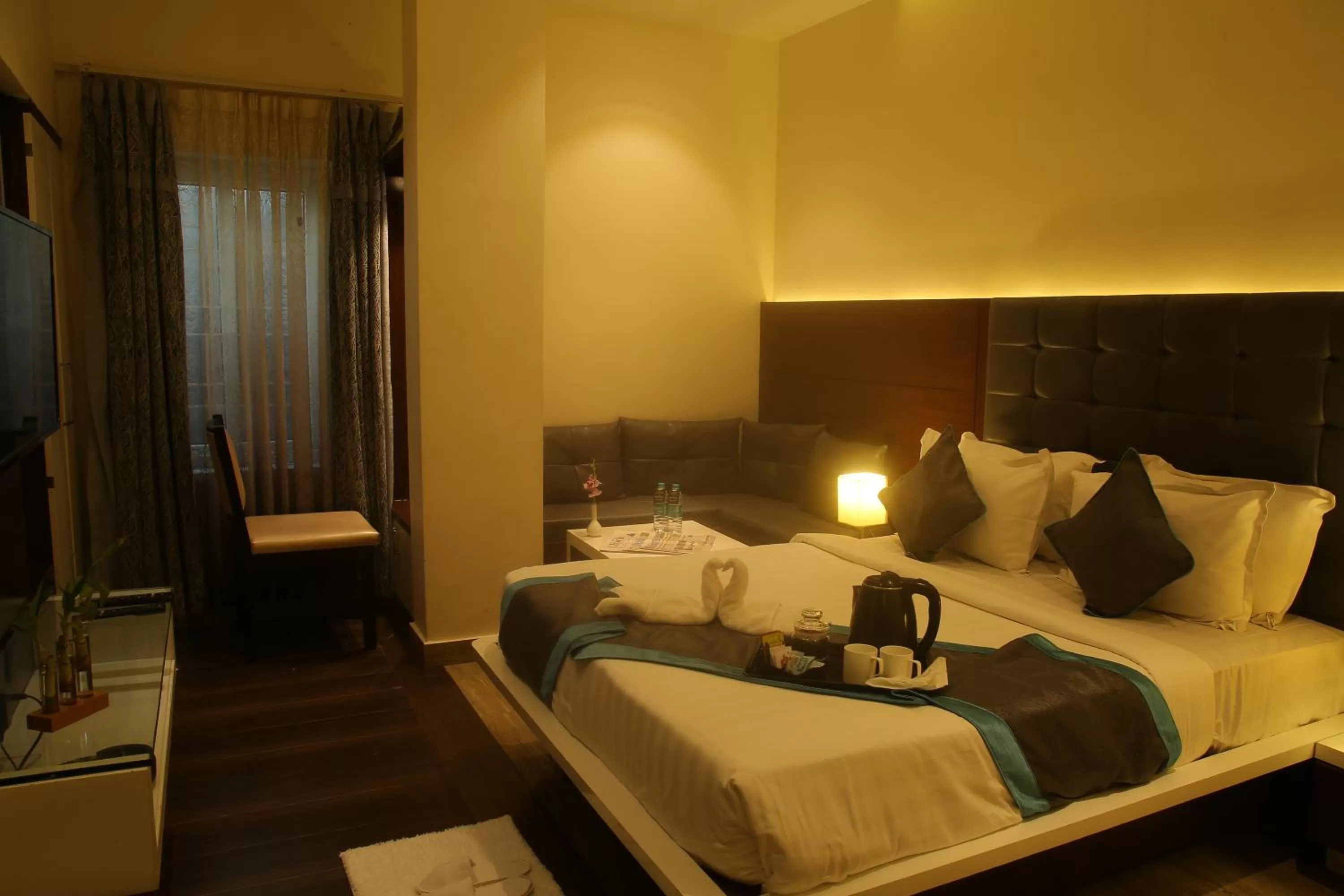 Bed in PARK SIGNATURE HOTELS - Royal Benza