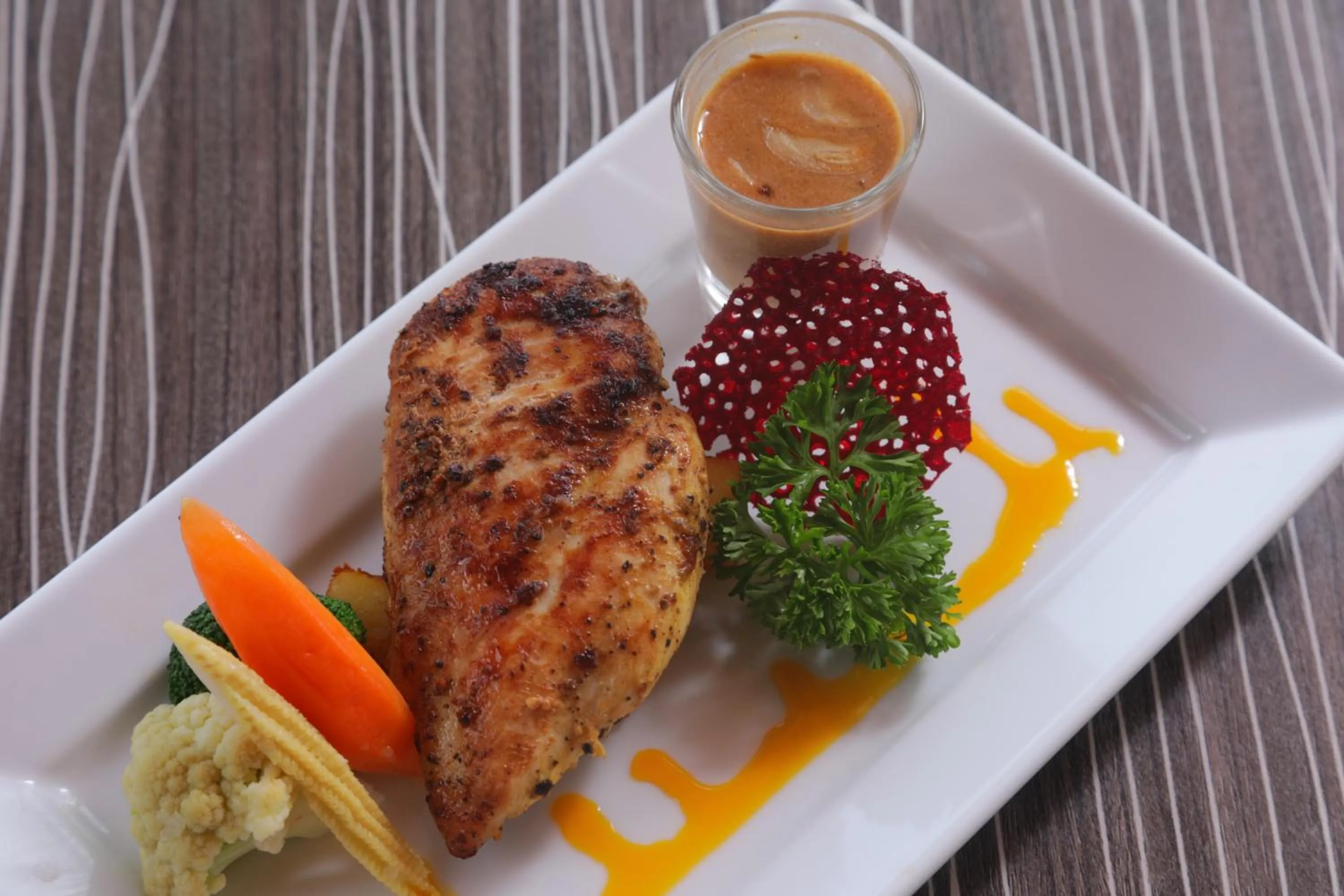 Food close-up in Woraburi Phuket Resort & Spa - SHA Plus