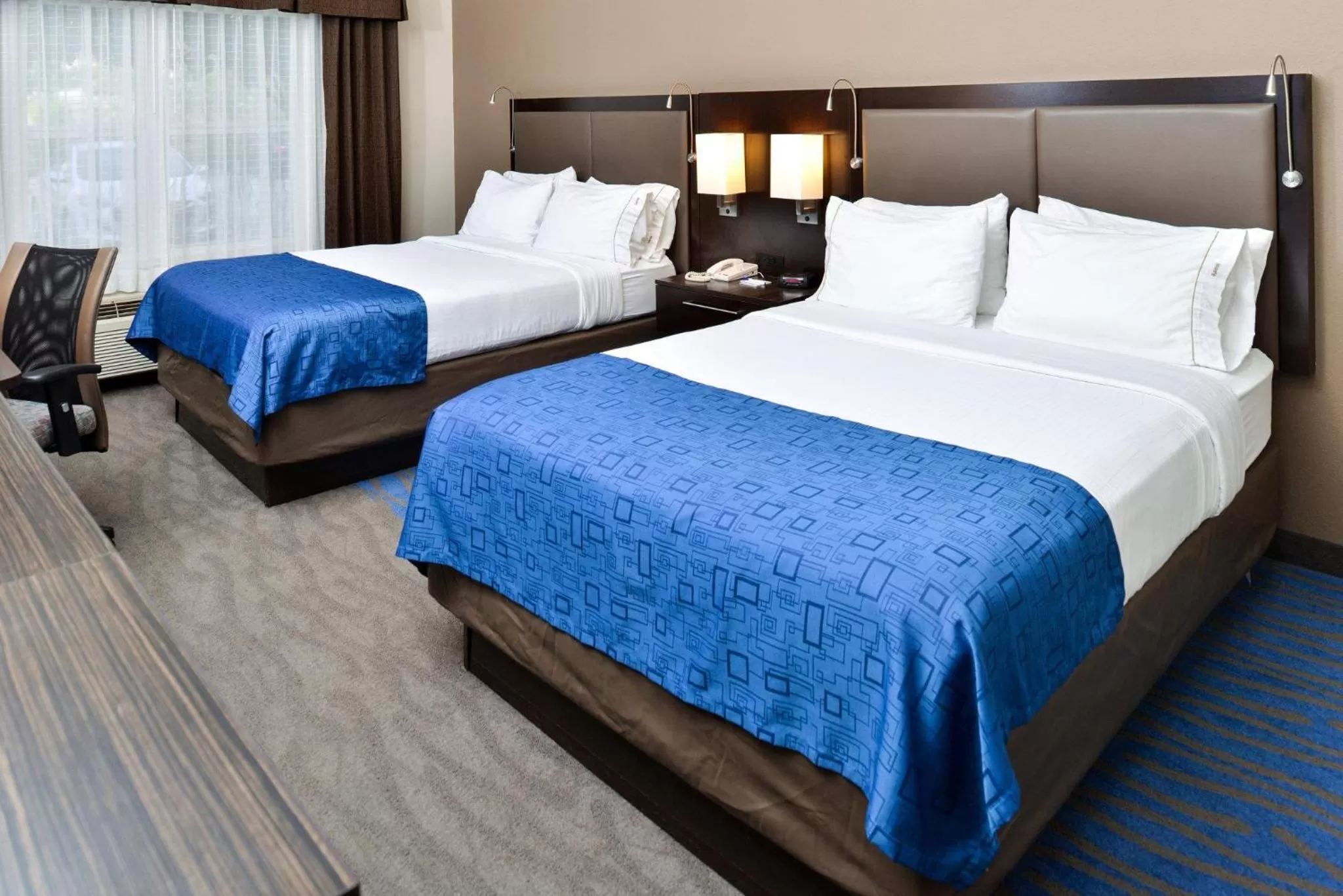 Queen Room with Two Queen Beds - Non-Smoking in Holiday Inn Express Hotel & Suites St. Louis West-O'Fallon, an IHG Hotel