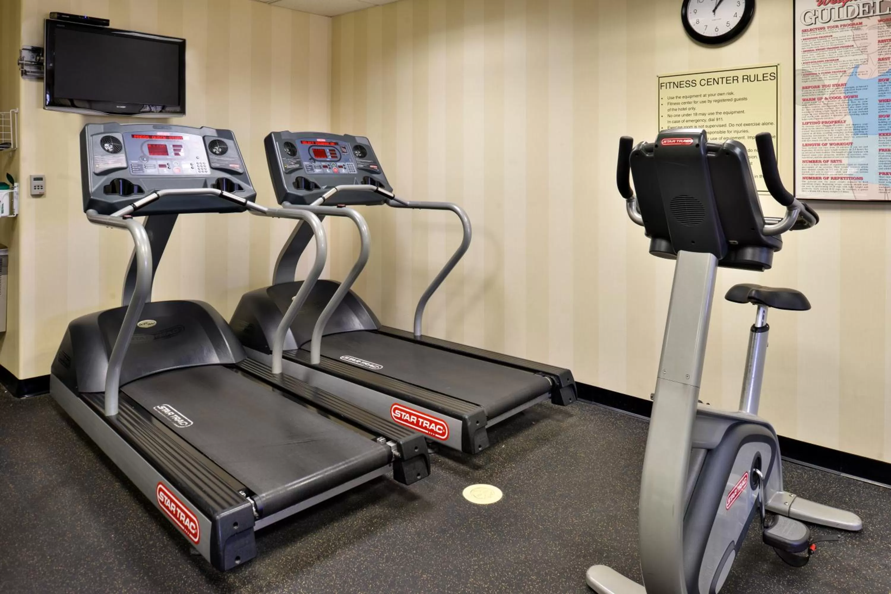 Fitness centre/facilities in Holiday Inn Express Hotel & Suites Las Cruces by IHG