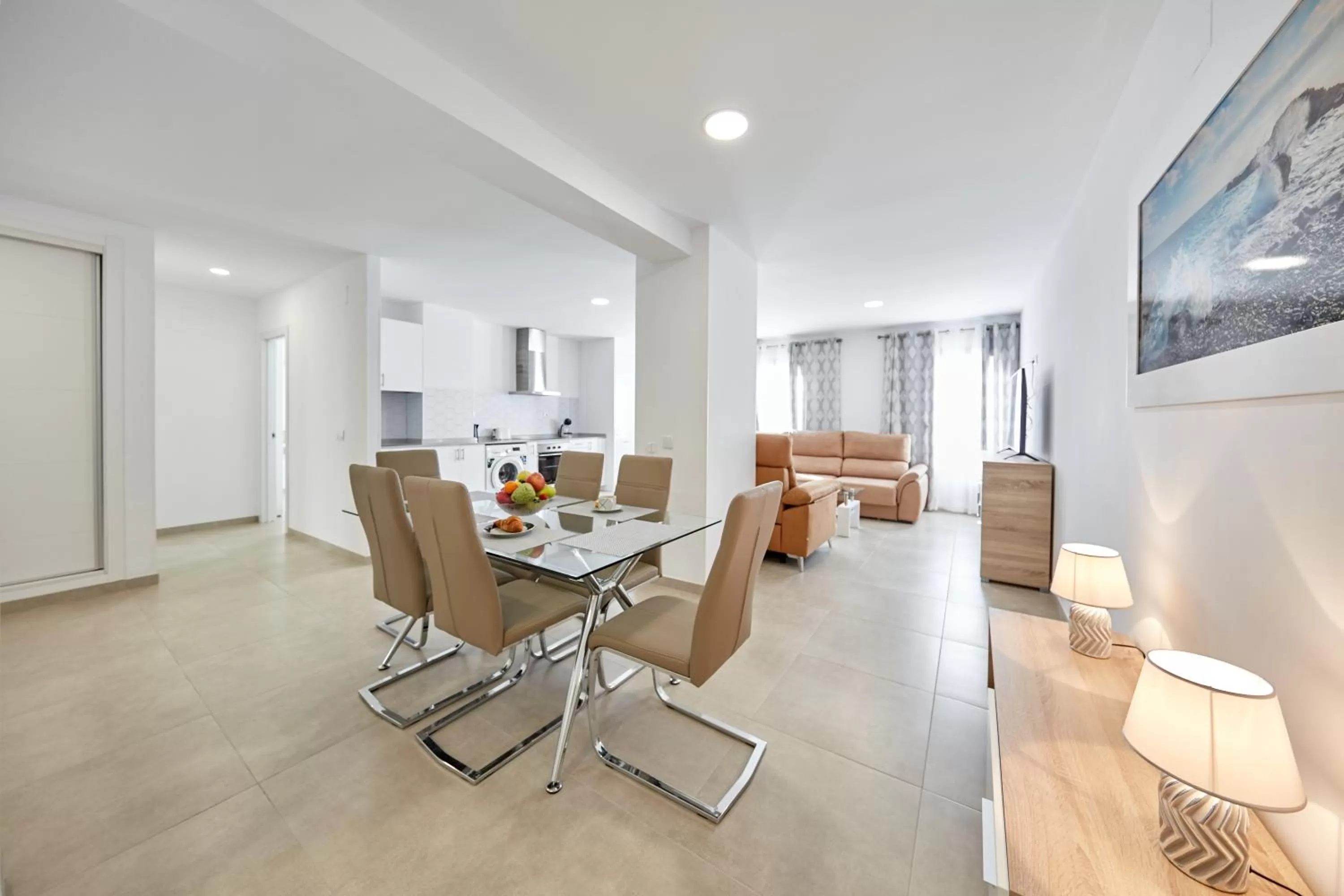 TV and multimedia in Sonrisa Deluxe Apartments, Levante