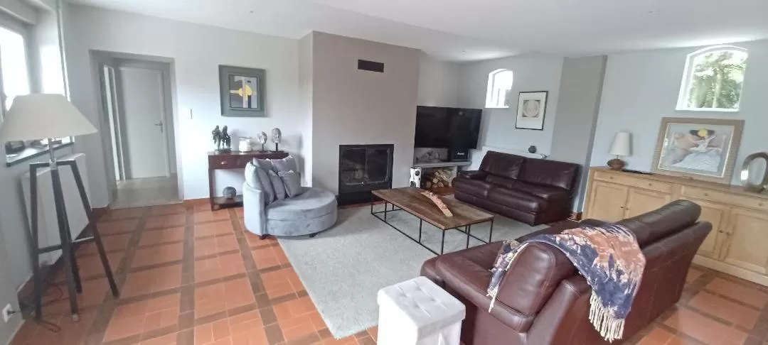 Seating Area in Le Mas de la Rocherie Chambre d'hôtes "Référence"