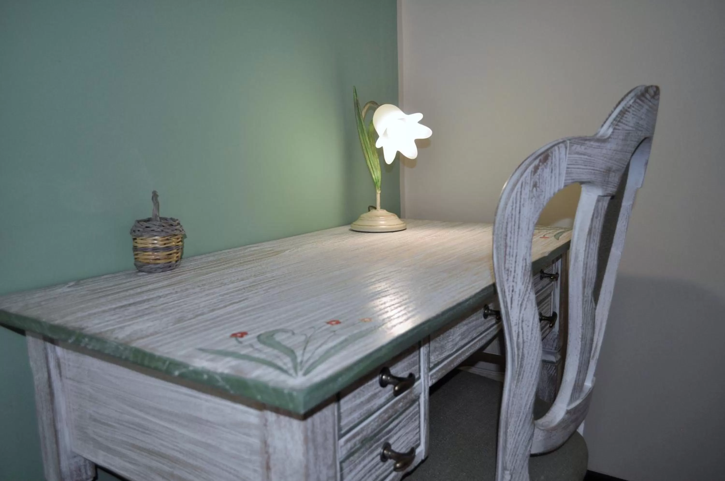 Decorative detail in Stupor Mundi Bed and Breakfast