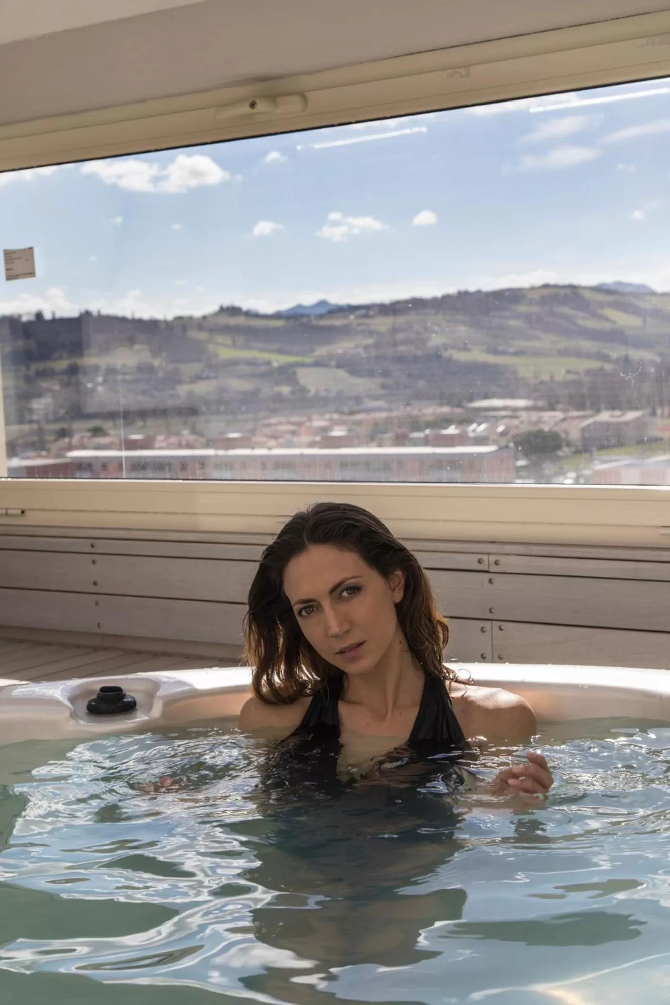 Swimming pool in Hotel Donatello Imola