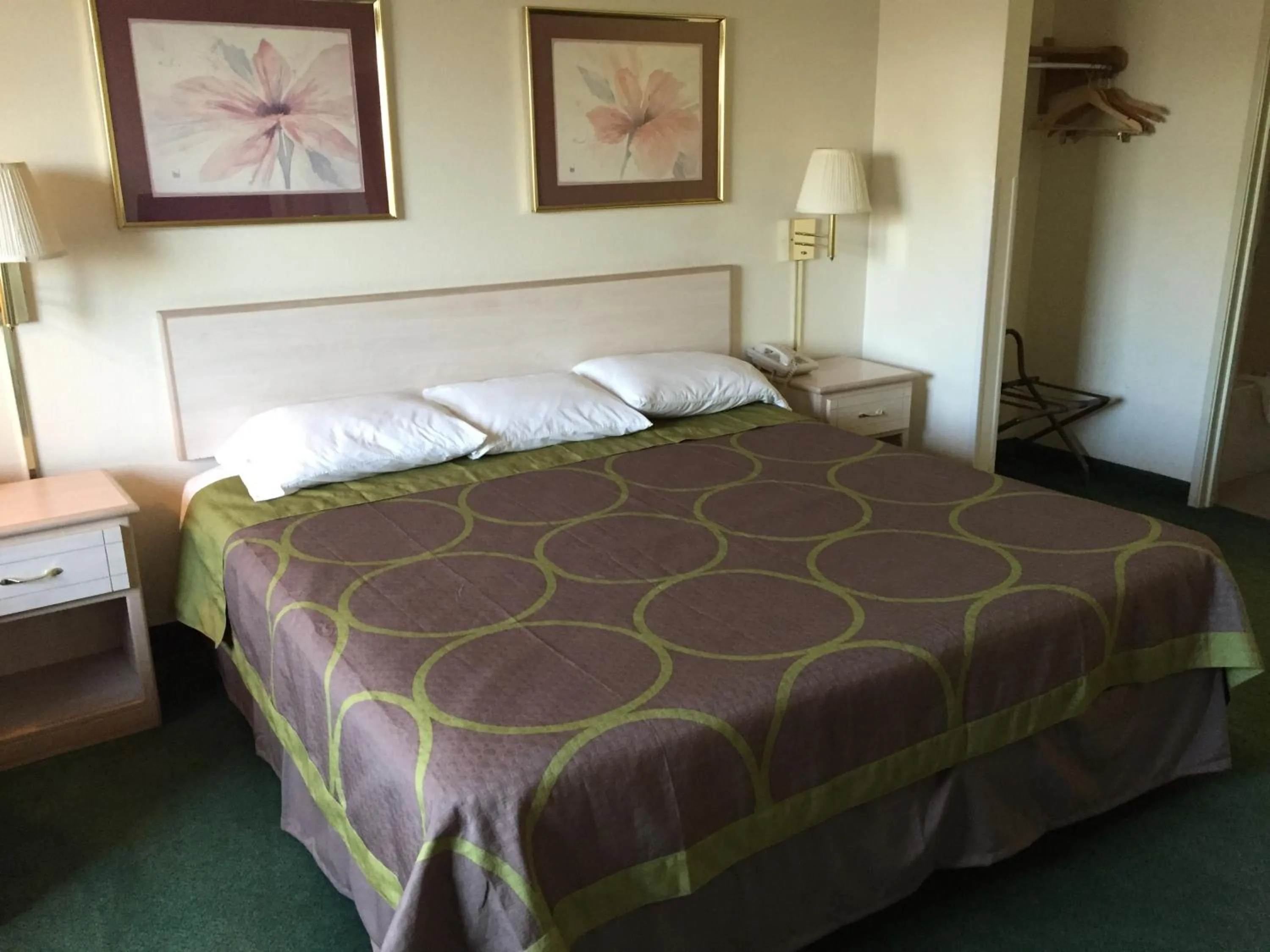 Bed in Super 8 by Wyndham Willcox