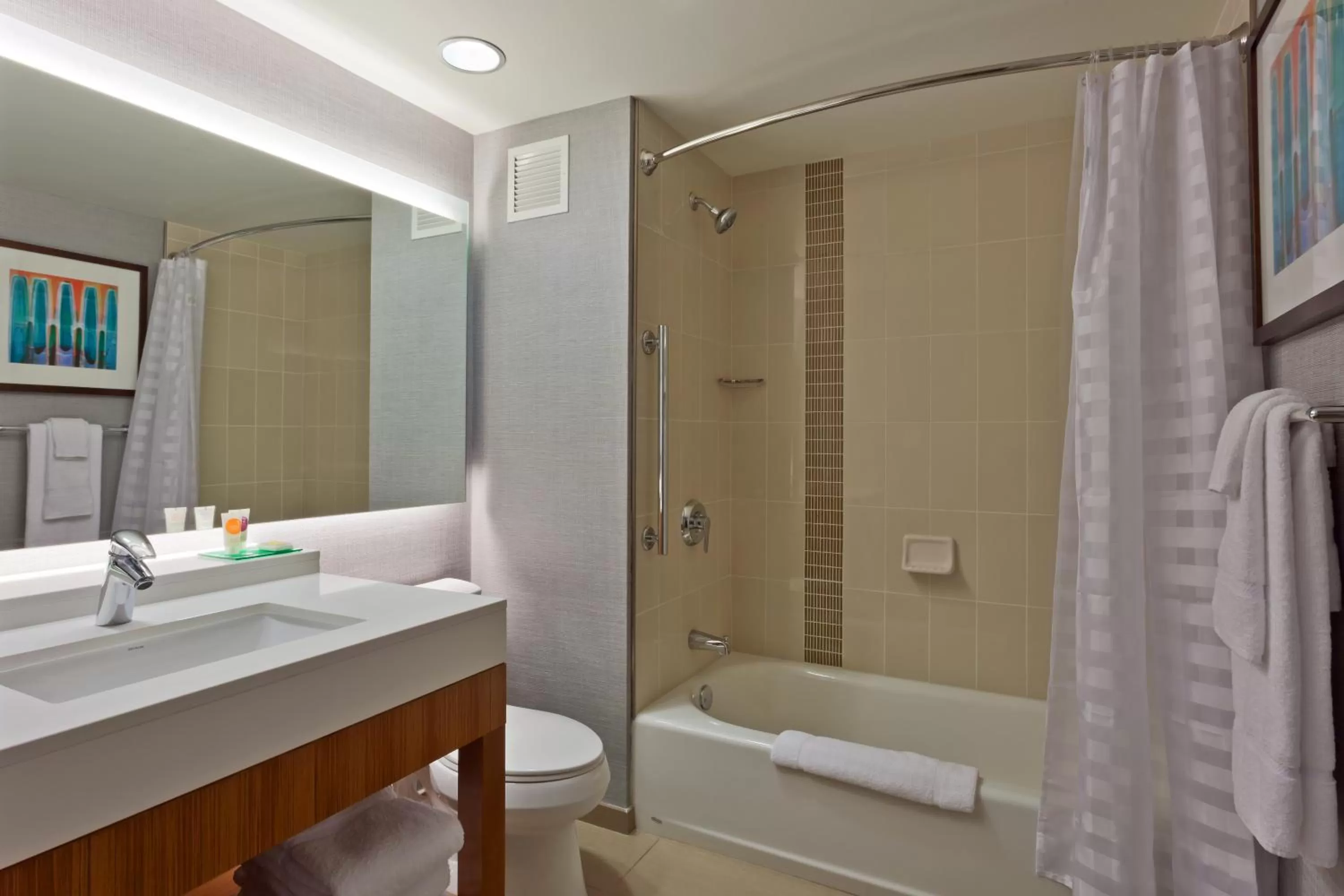Queen Room with Two Queen Beds and Accessible Tub - Disability Access in Hyatt Place Chicago River North