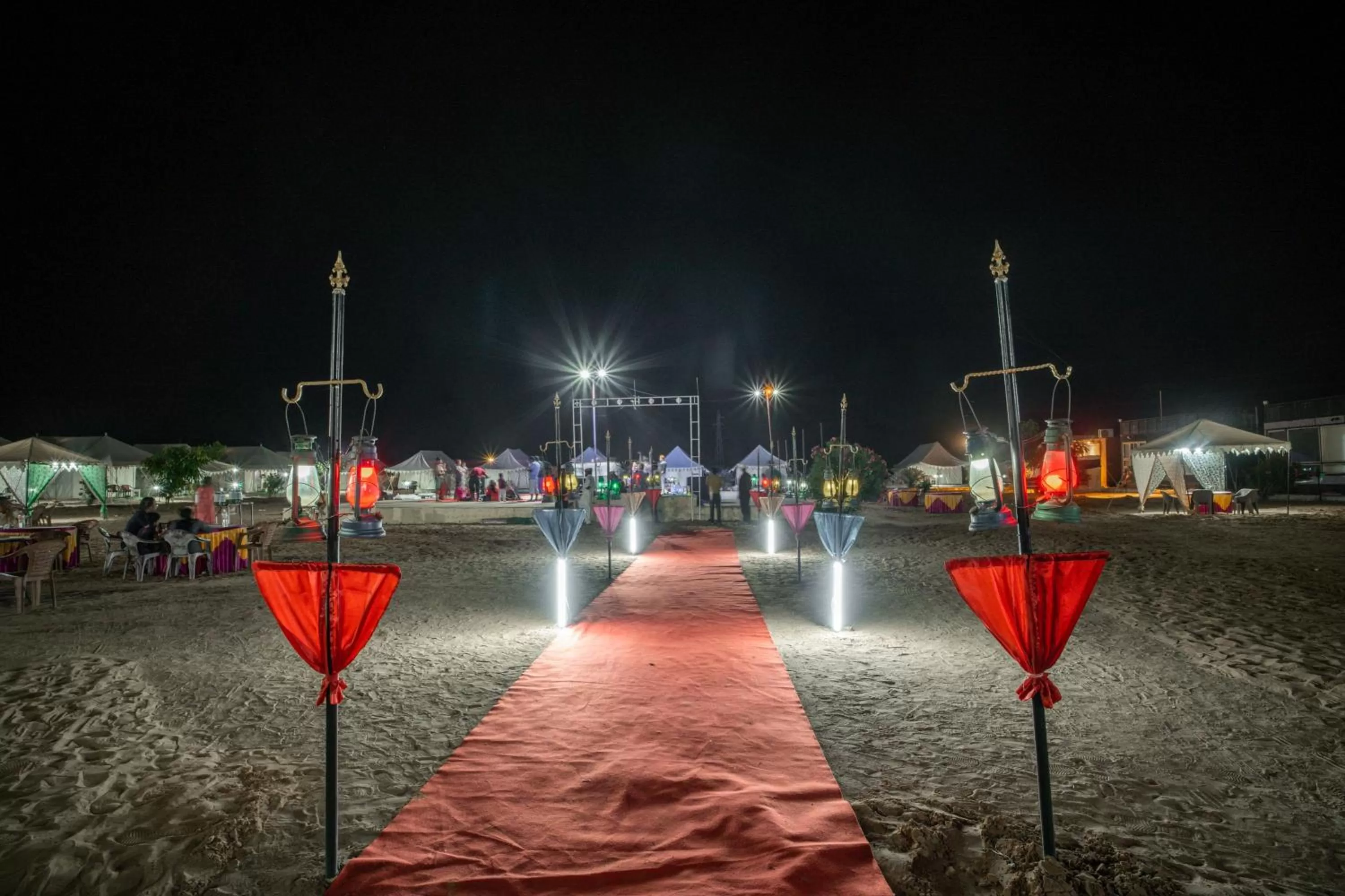 Facade/entrance in Bhati Desert Camp Sam