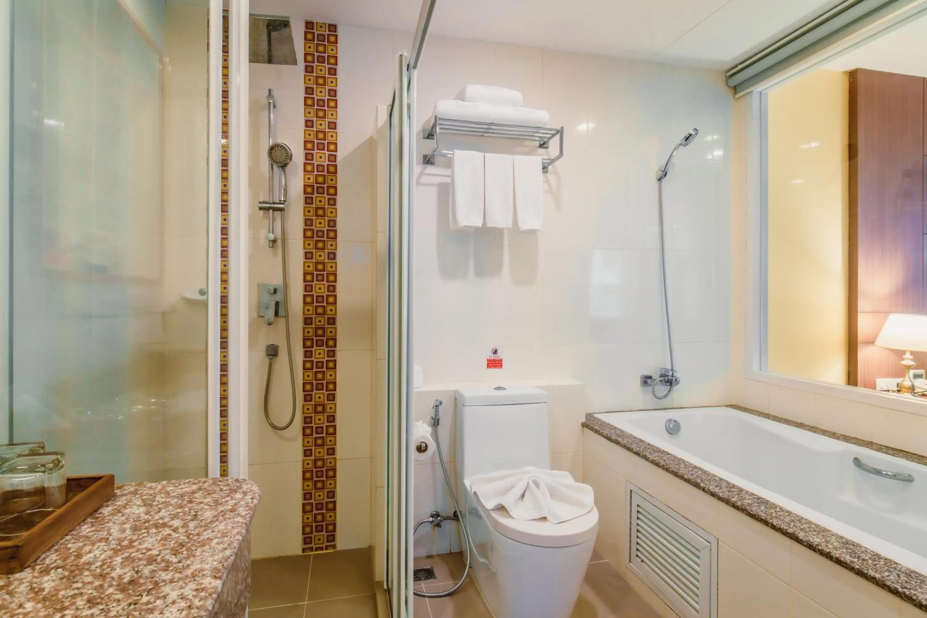 Shower in Elite Suites Patong