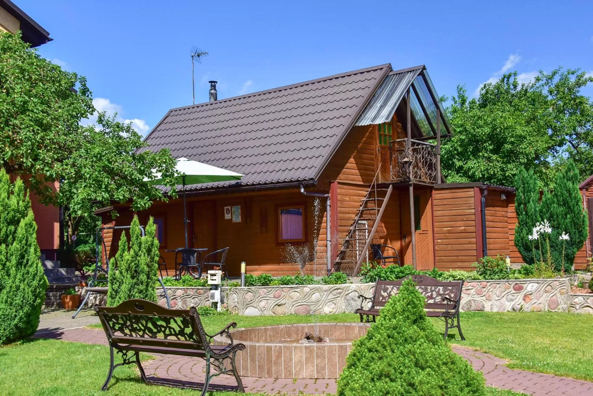 Patio in "Trakaitis" nameliai