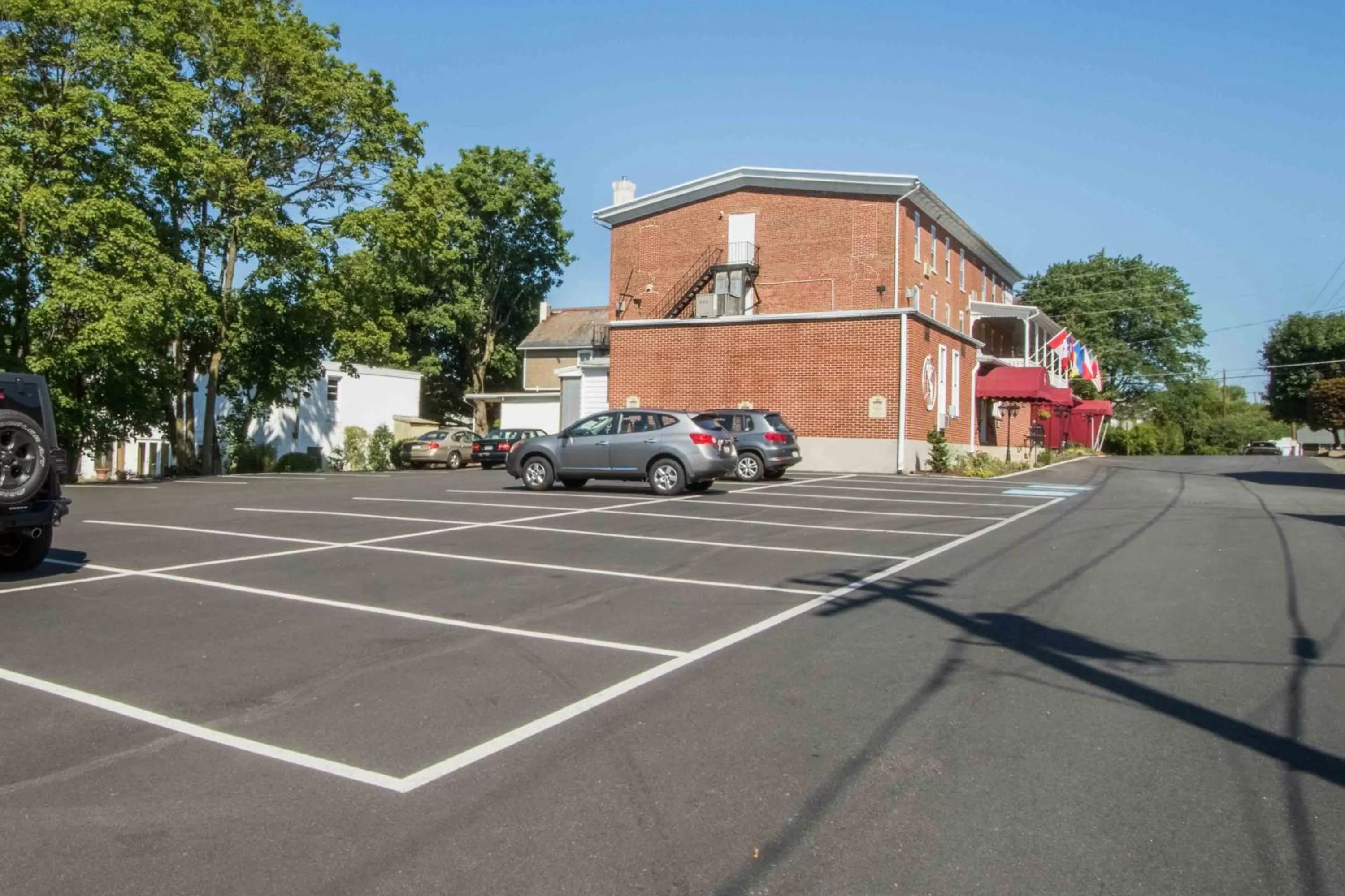 View (from property/room), Property Building in The Globe Inn