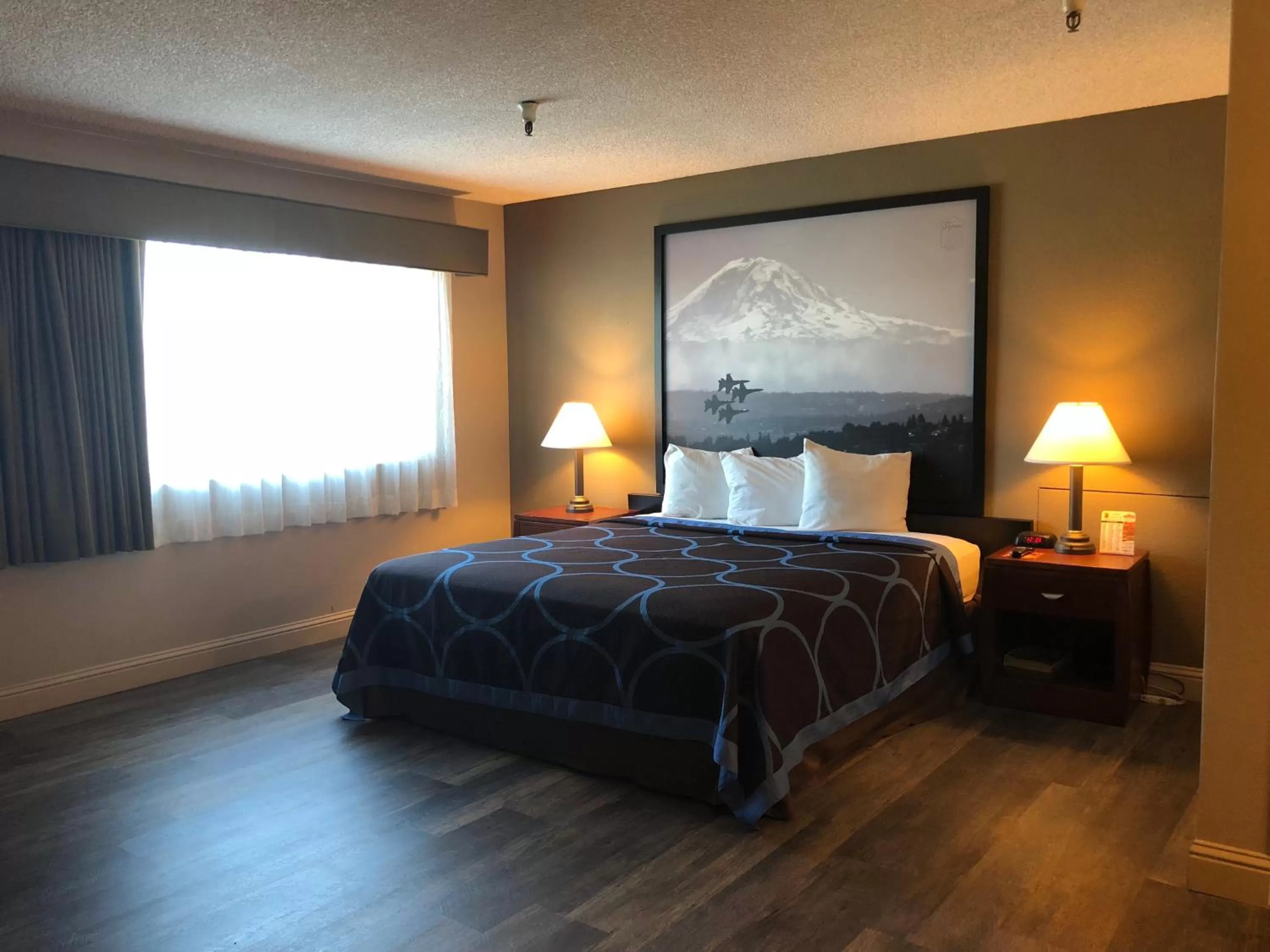 Bed in Super 8 by Wyndham Sacramento