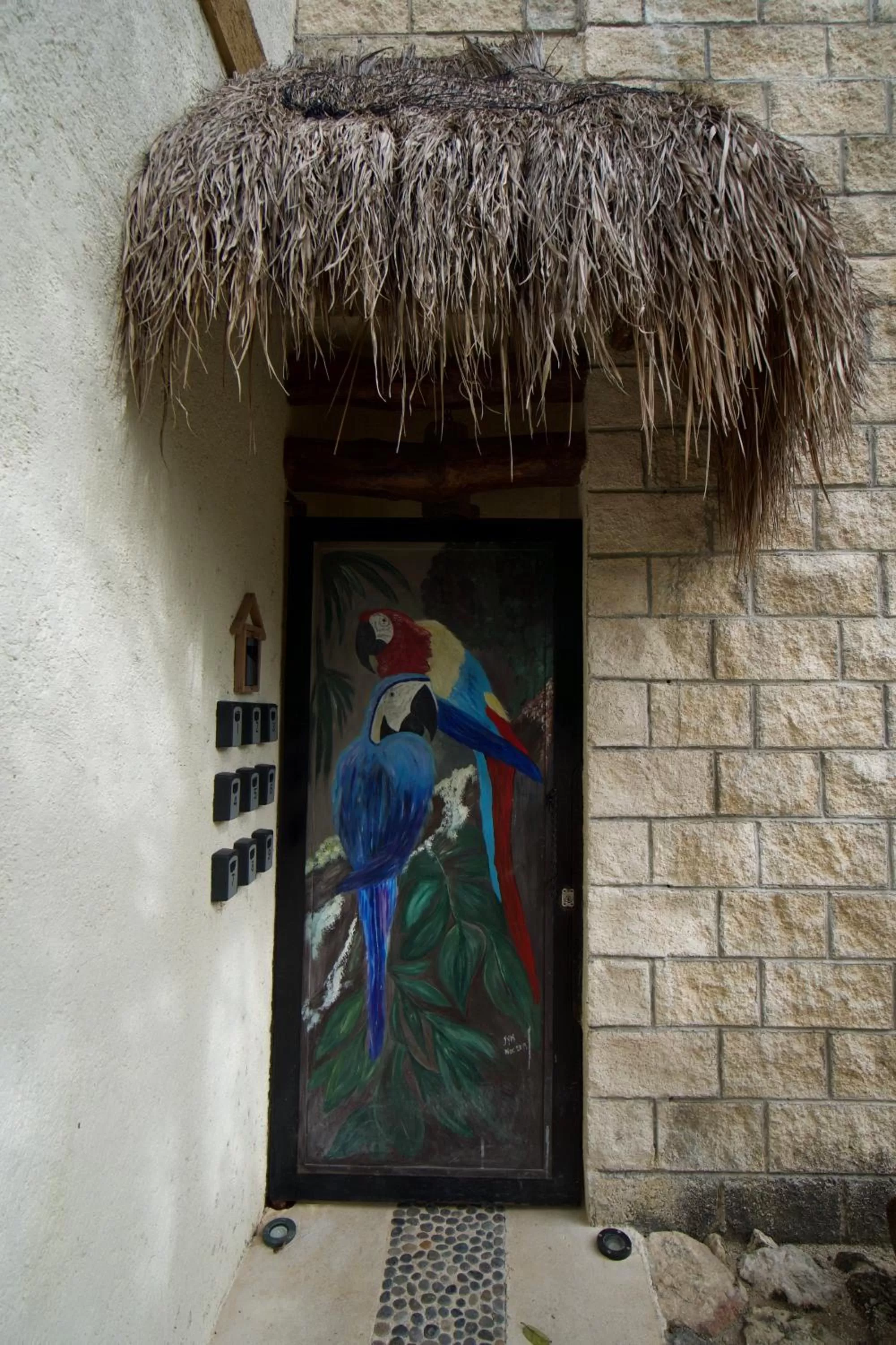 Facade/entrance in Aldea San Lam - Oasis Of Tulum