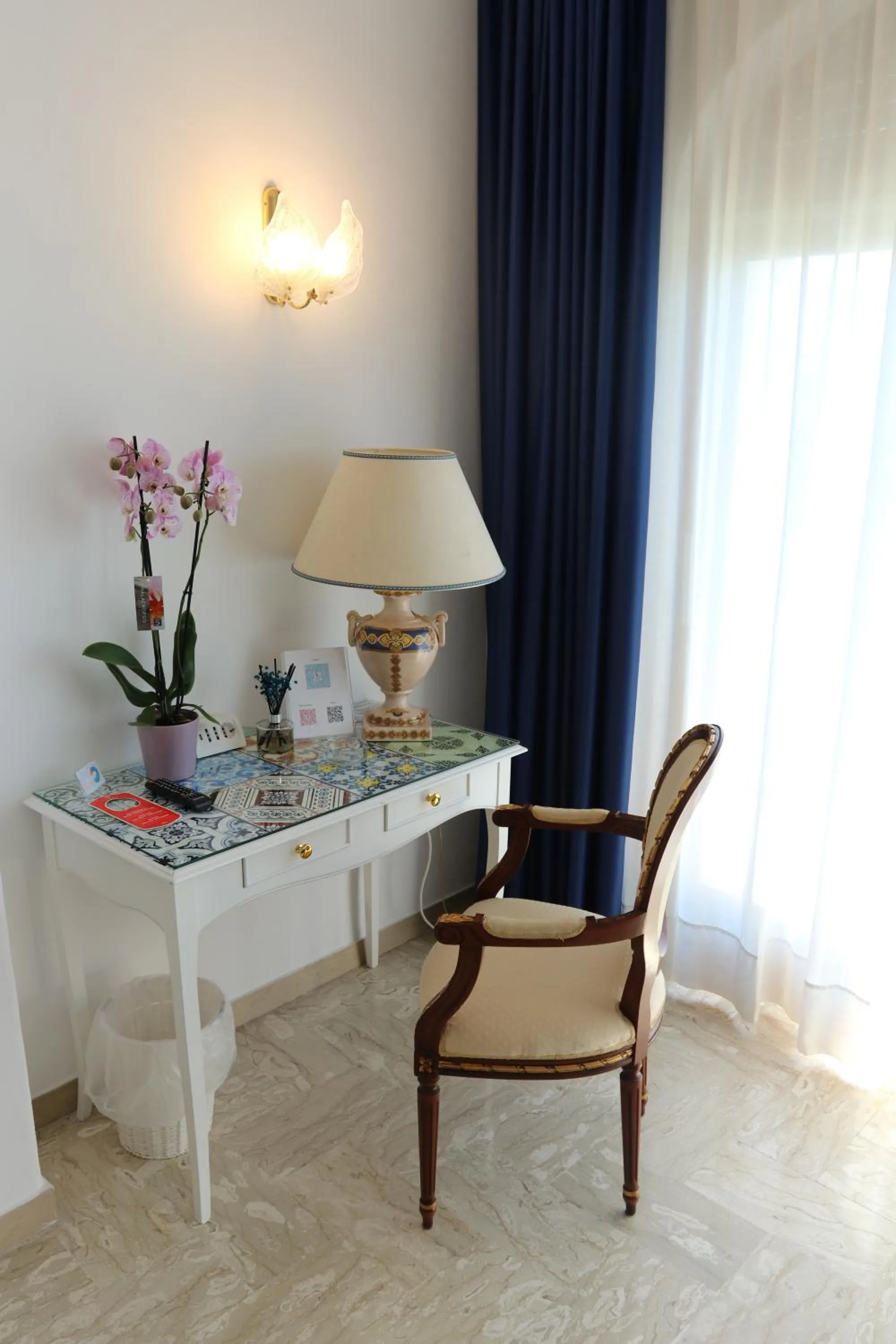 Seating area in Bougainville Luxury Boutique Hotel