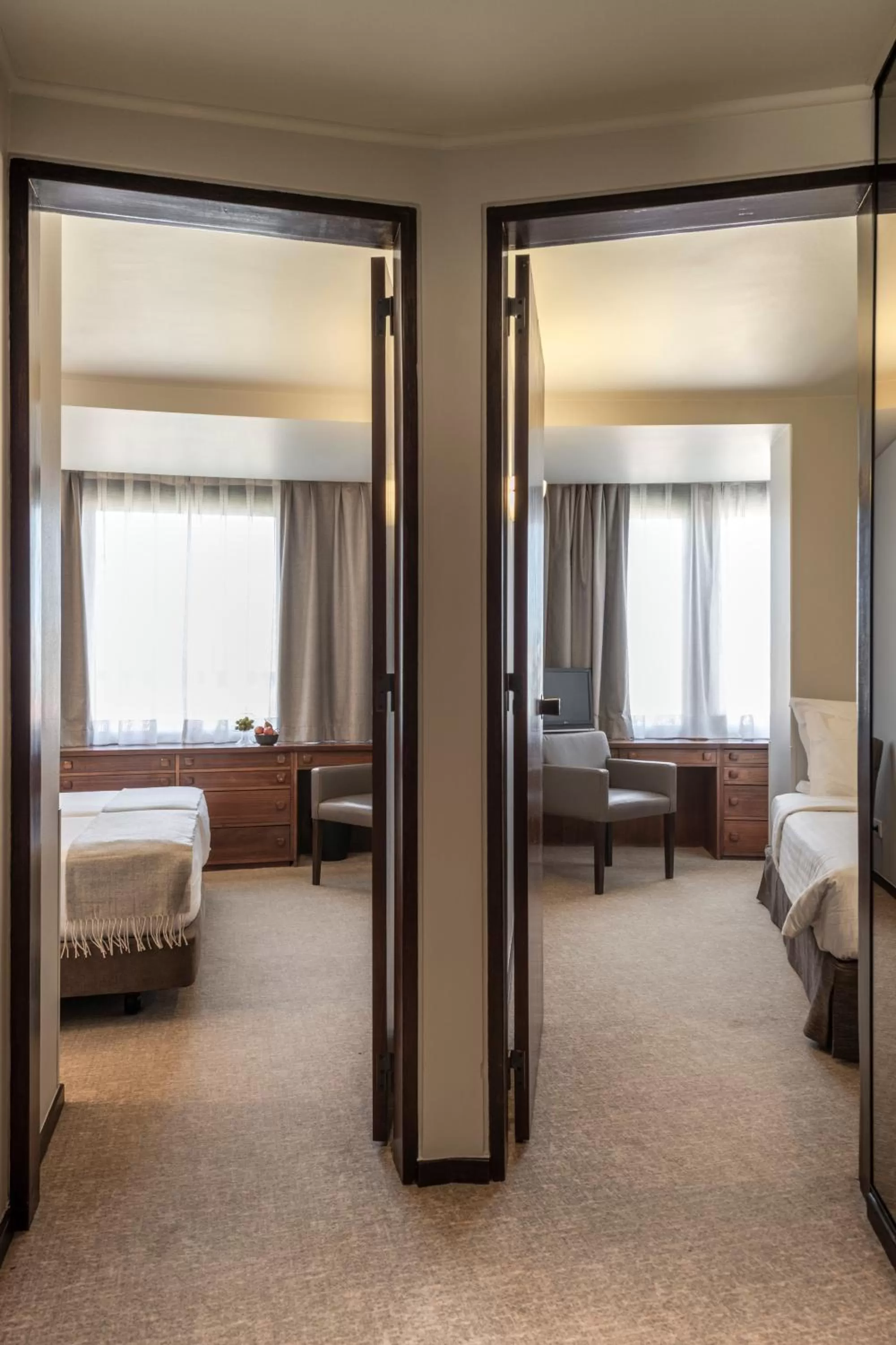 View (from property/room), Bed in Hotel Dom Carlos Park