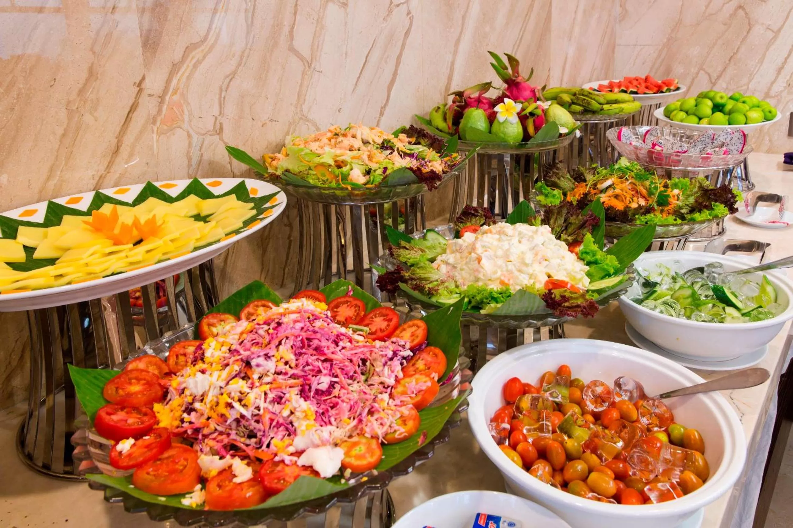 Buffet breakfast in Balcony Nha Trang Hotel