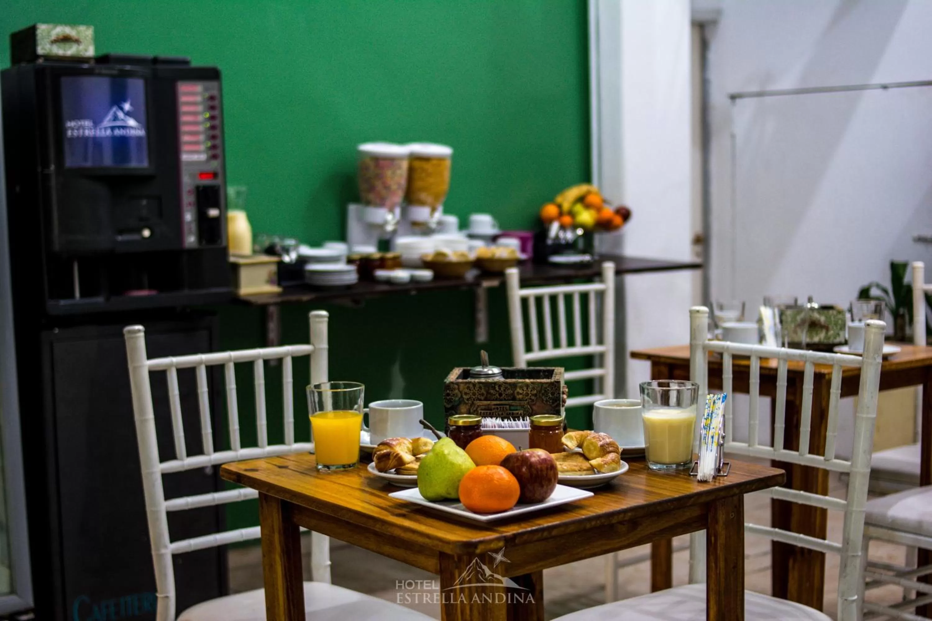 Breakfast in Hotel Estrella Andina