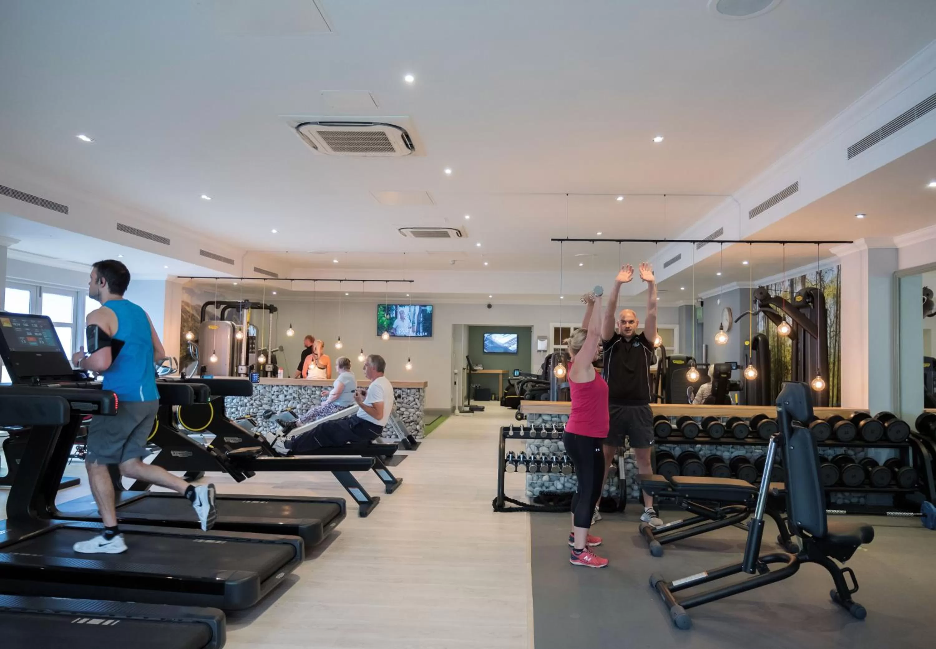 Fitness centre/facilities in North Lakes Hotel and Spa