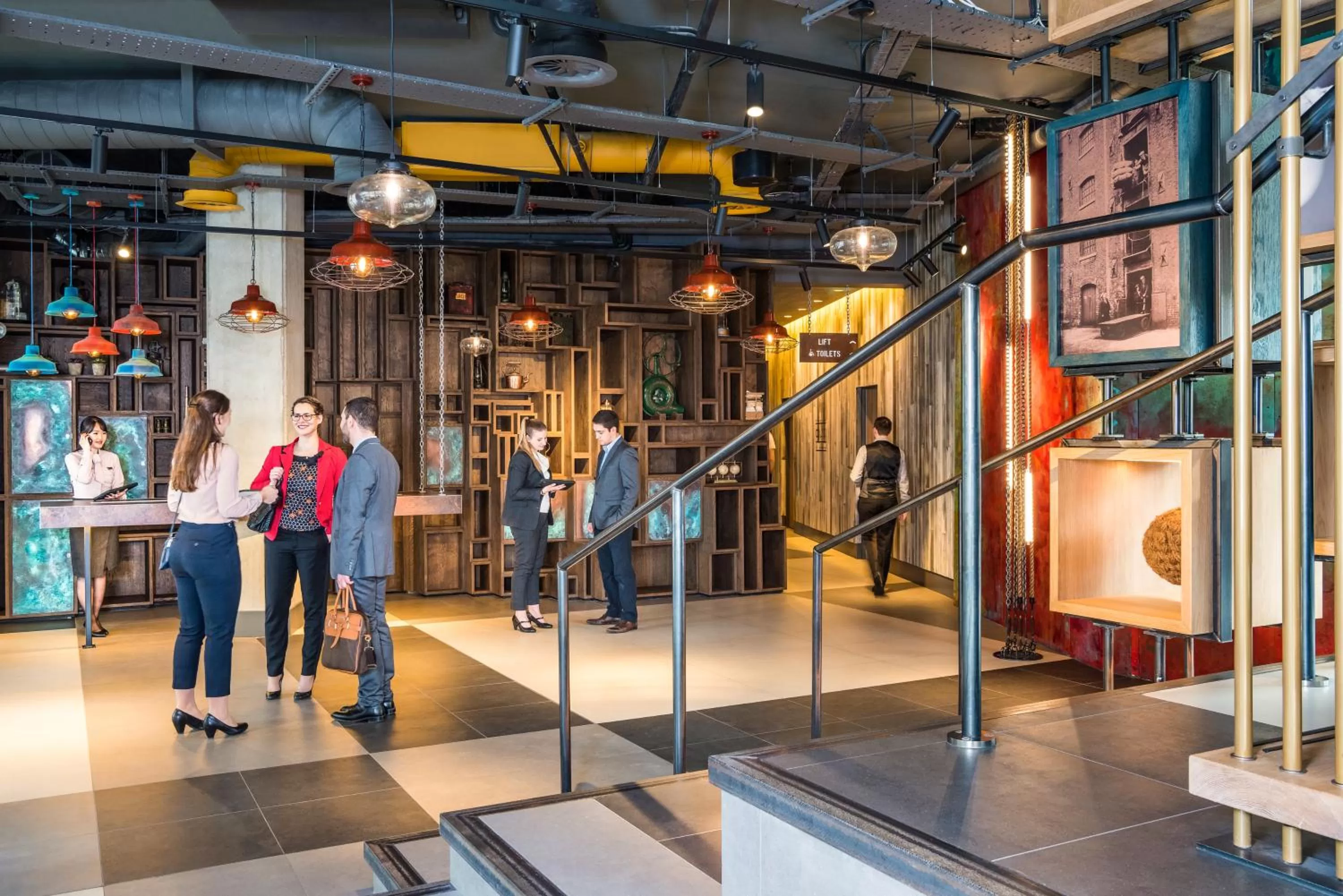 Lobby or reception in Novotel London Canary Wharf