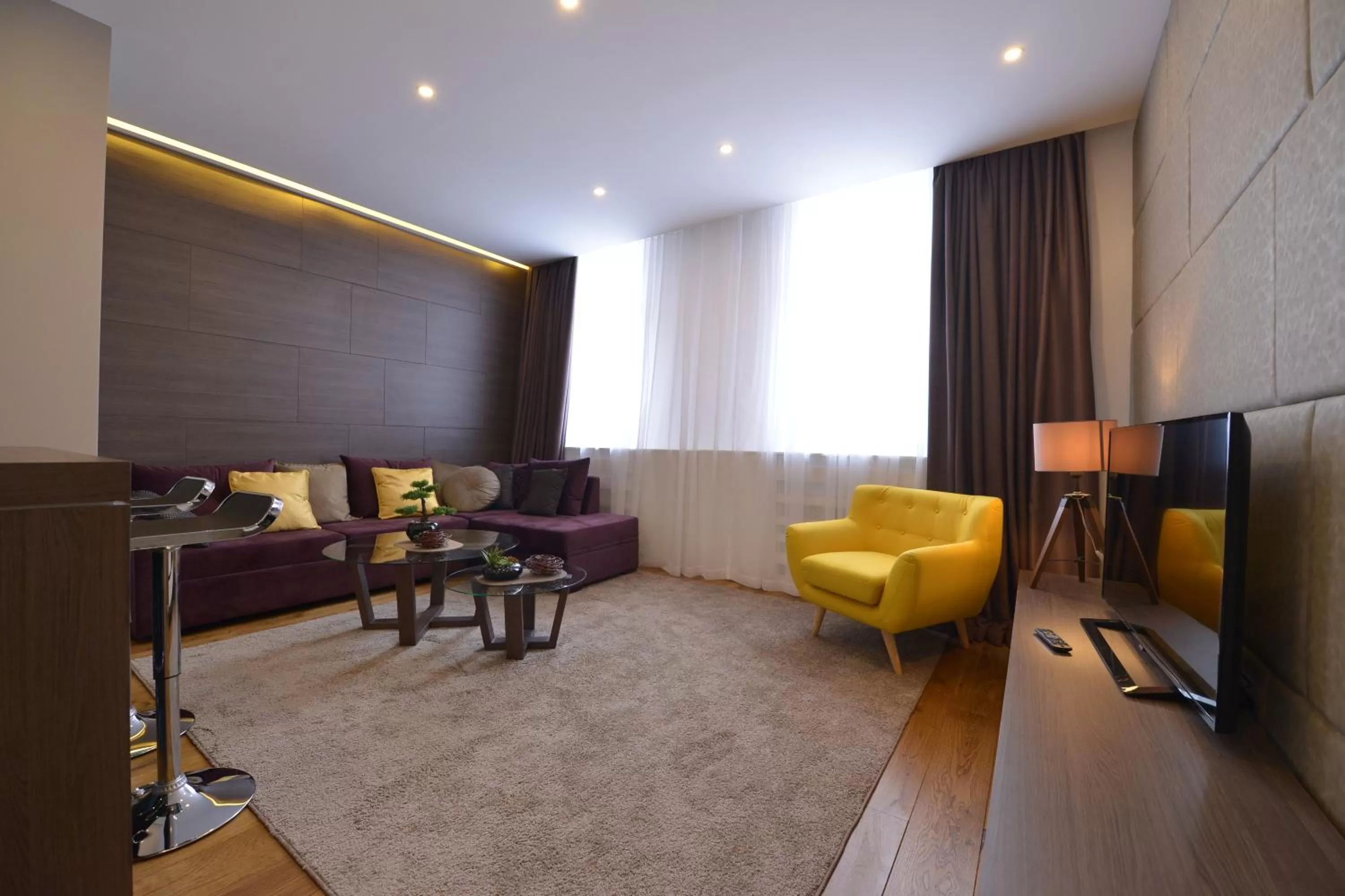 Living room in Boutique Rooms