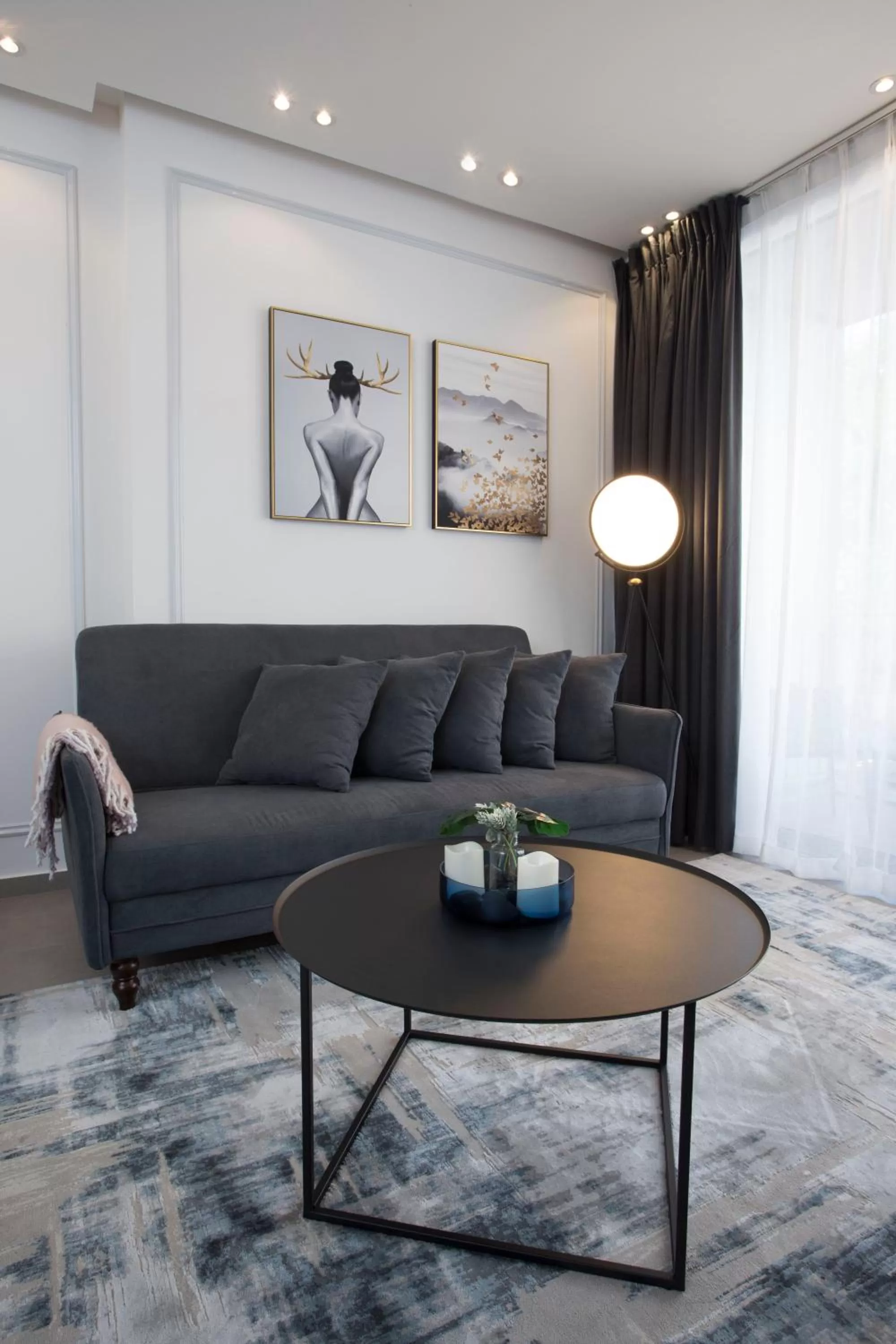 Living room, Seating Area in Emilia TLV