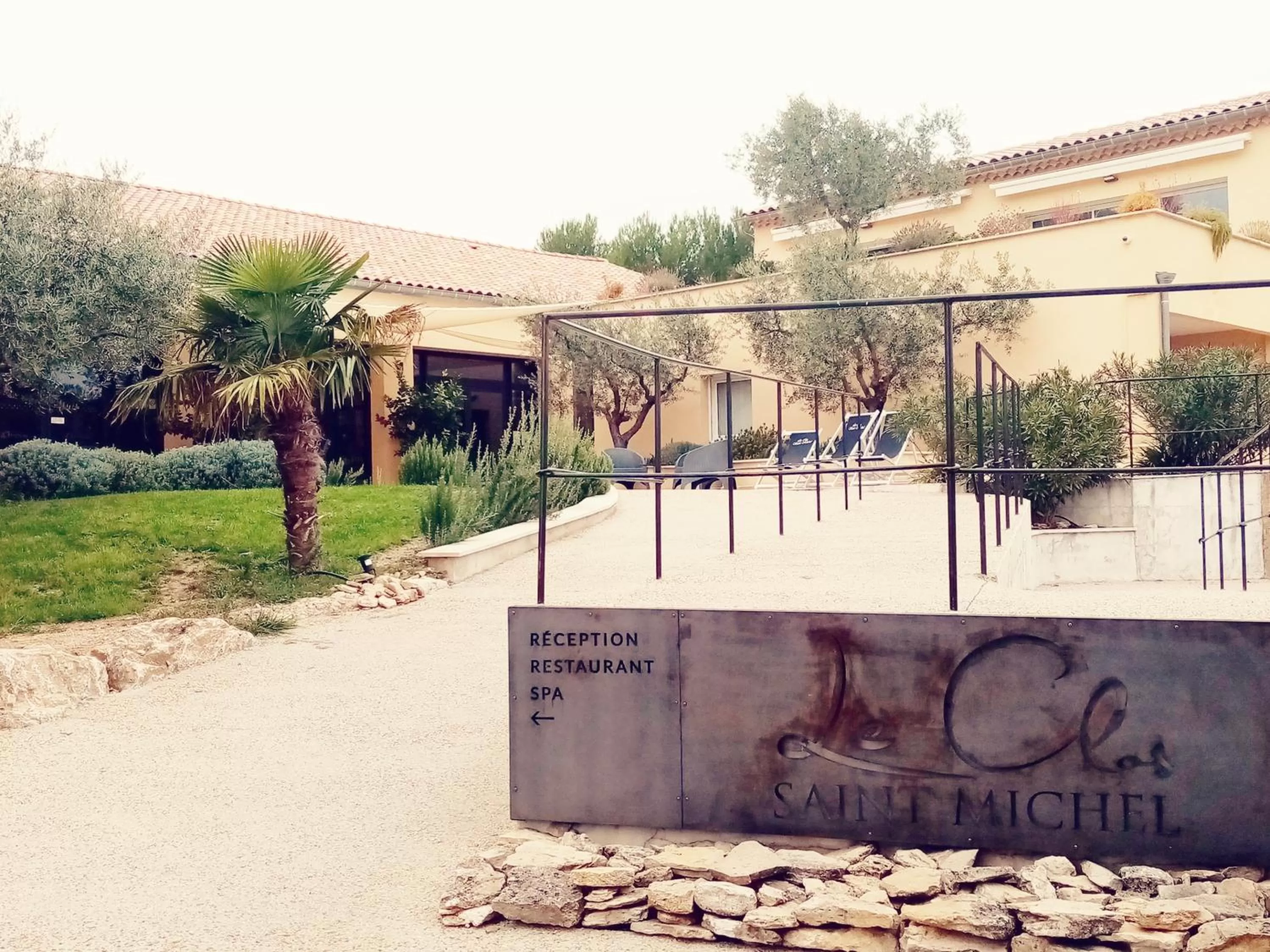 Balcony/Terrace in Clos Saint-Michel Resort & Spa
