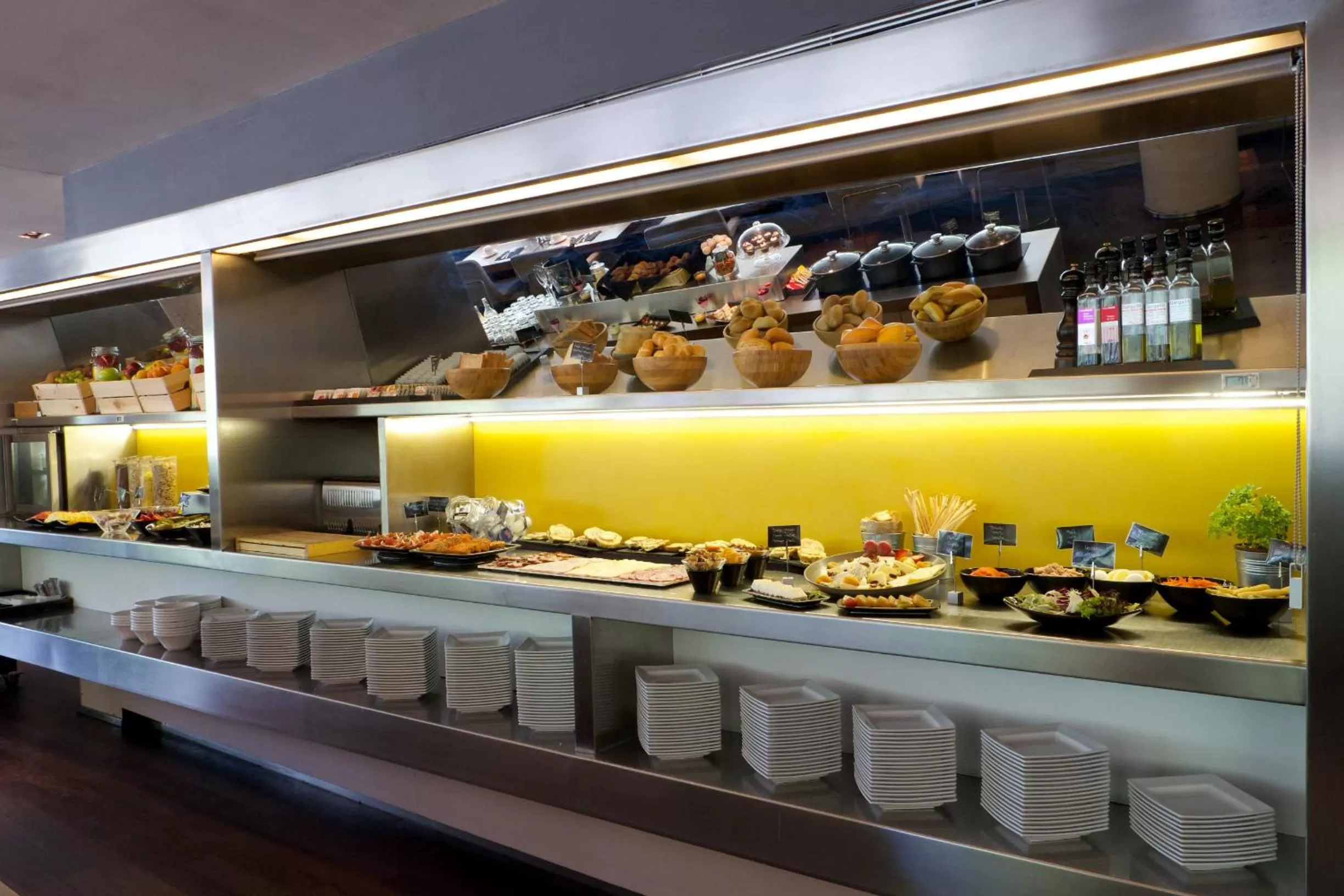 Buffet breakfast in B Hotel