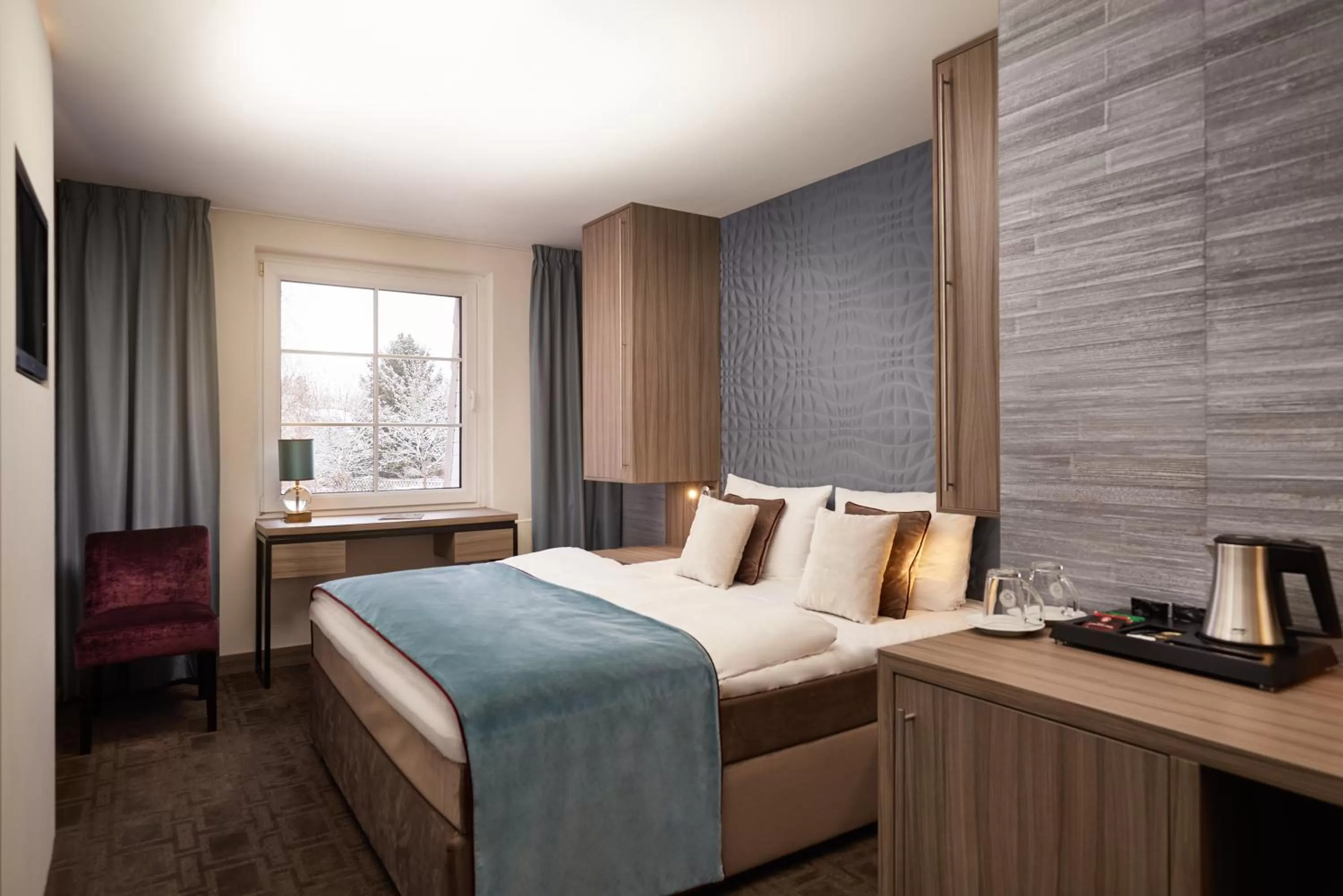 Bed in Van der Valk Landhotel Spornitz