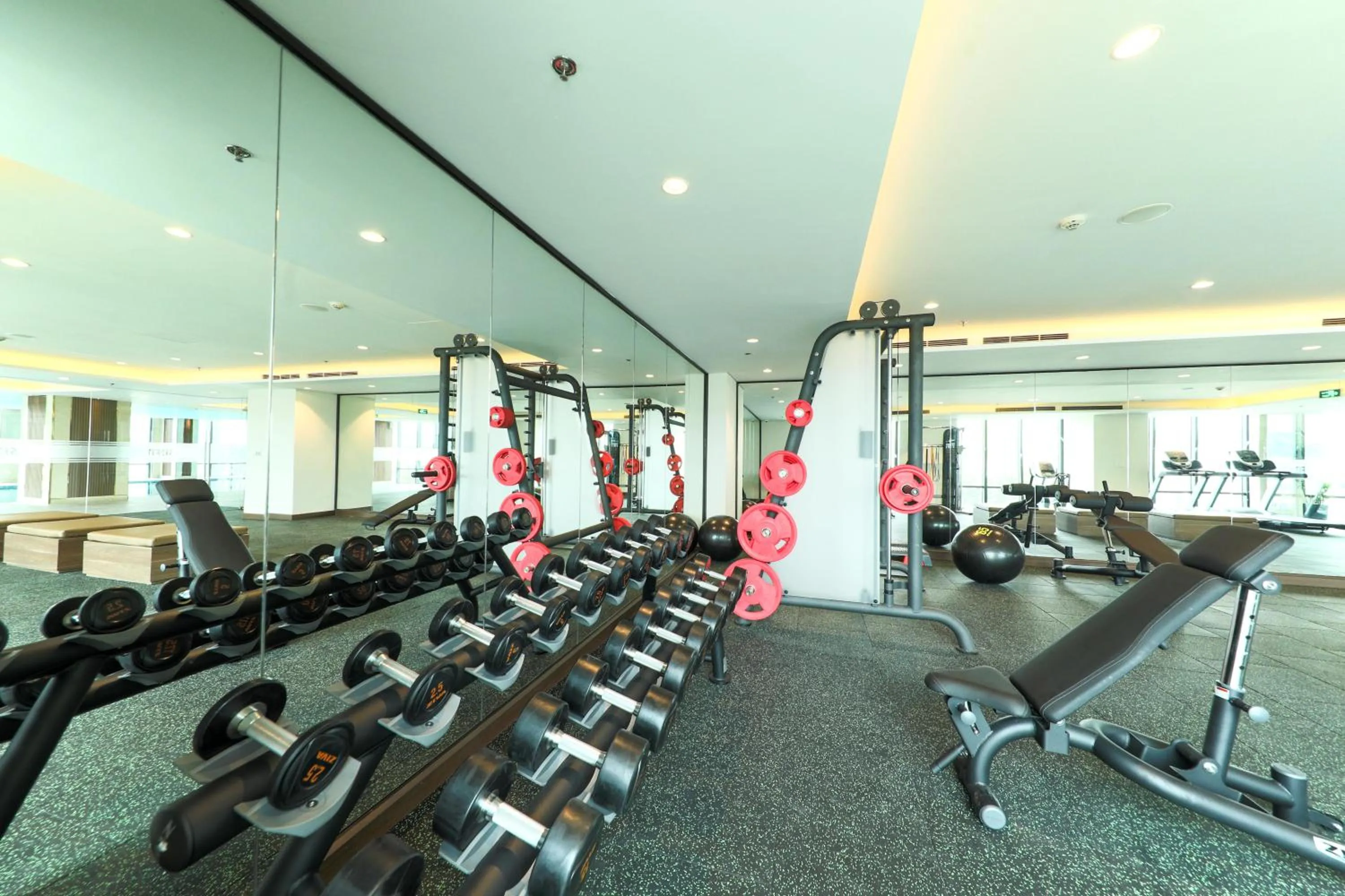Fitness centre/facilities in Grand Vista Hanoi