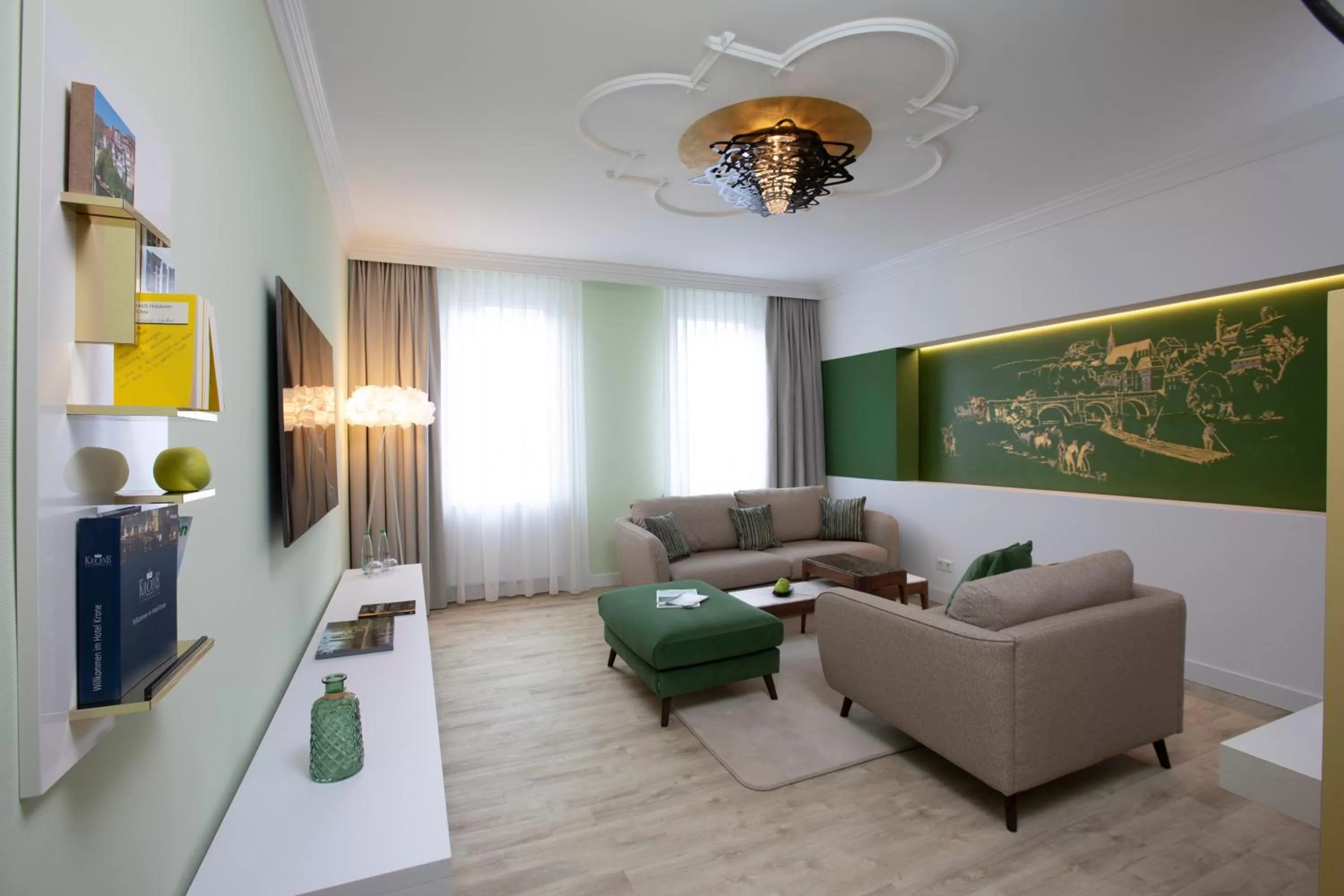 TV and multimedia in Hotel Krone ****S