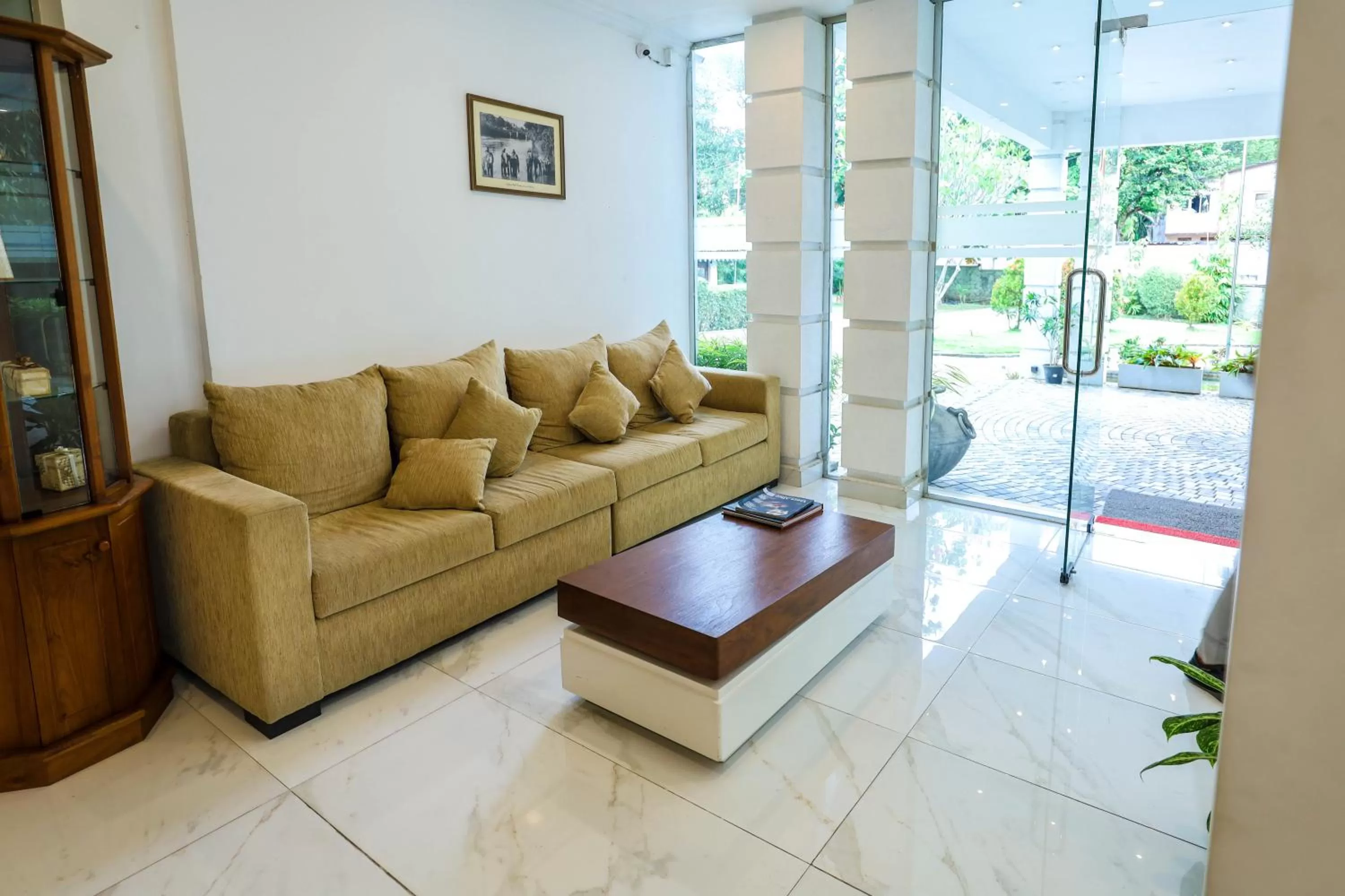 Living room in Hotel Ganthera Kandy