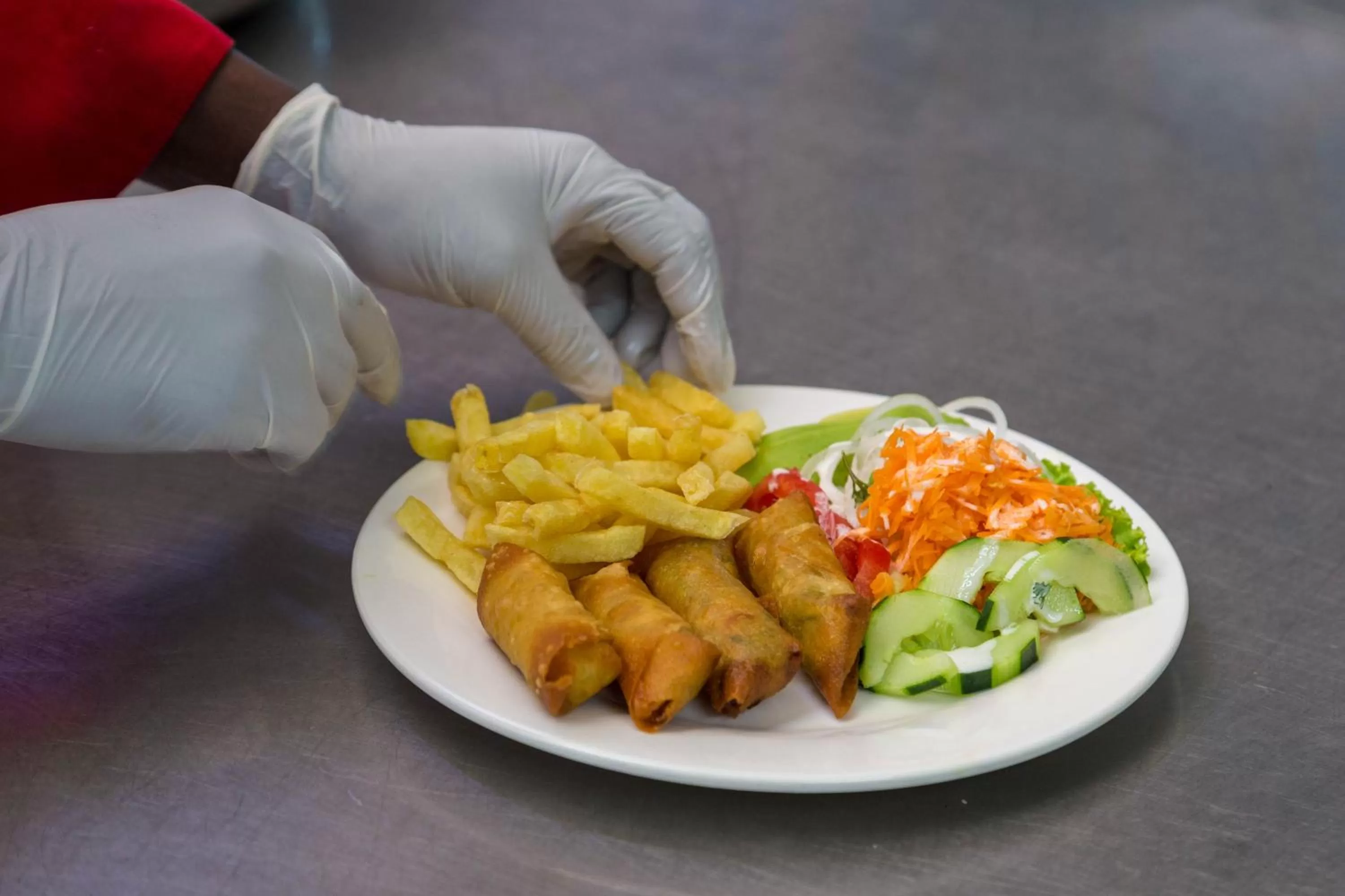 Food in Olympic Hotel