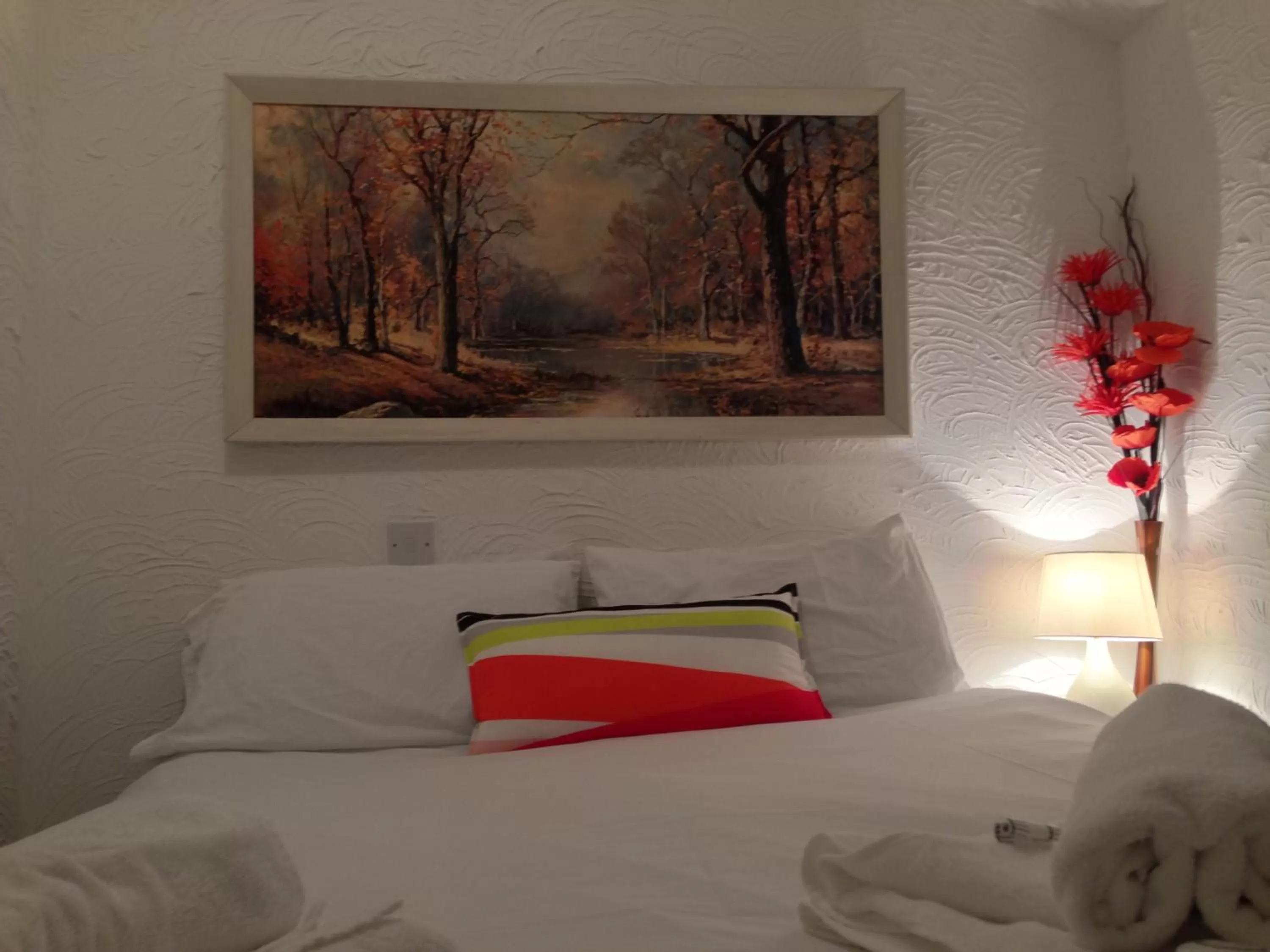 Bed in Wilsons Hotel - Blackpool Tower View