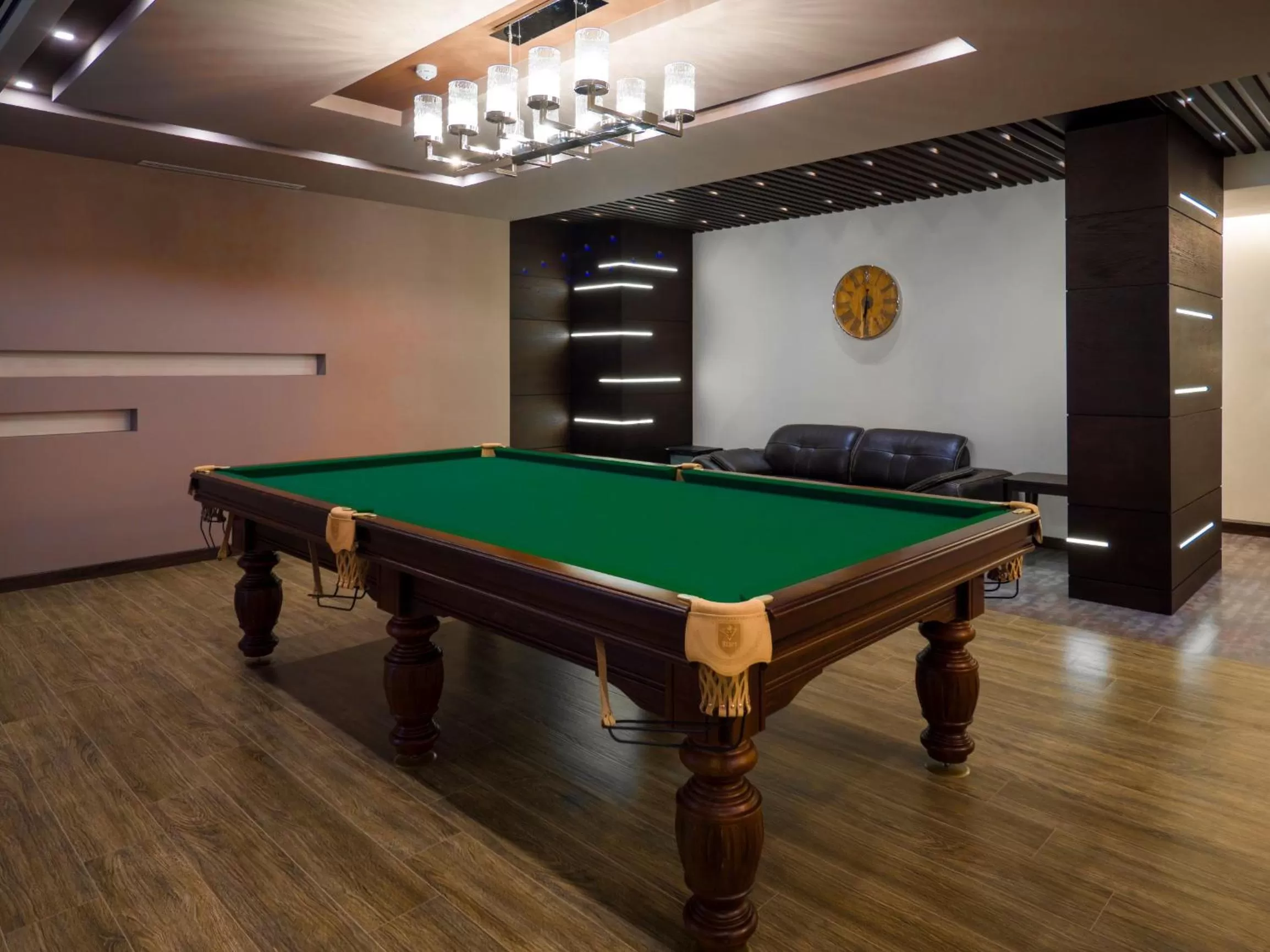 Billiard in Aghababyan's Hotel