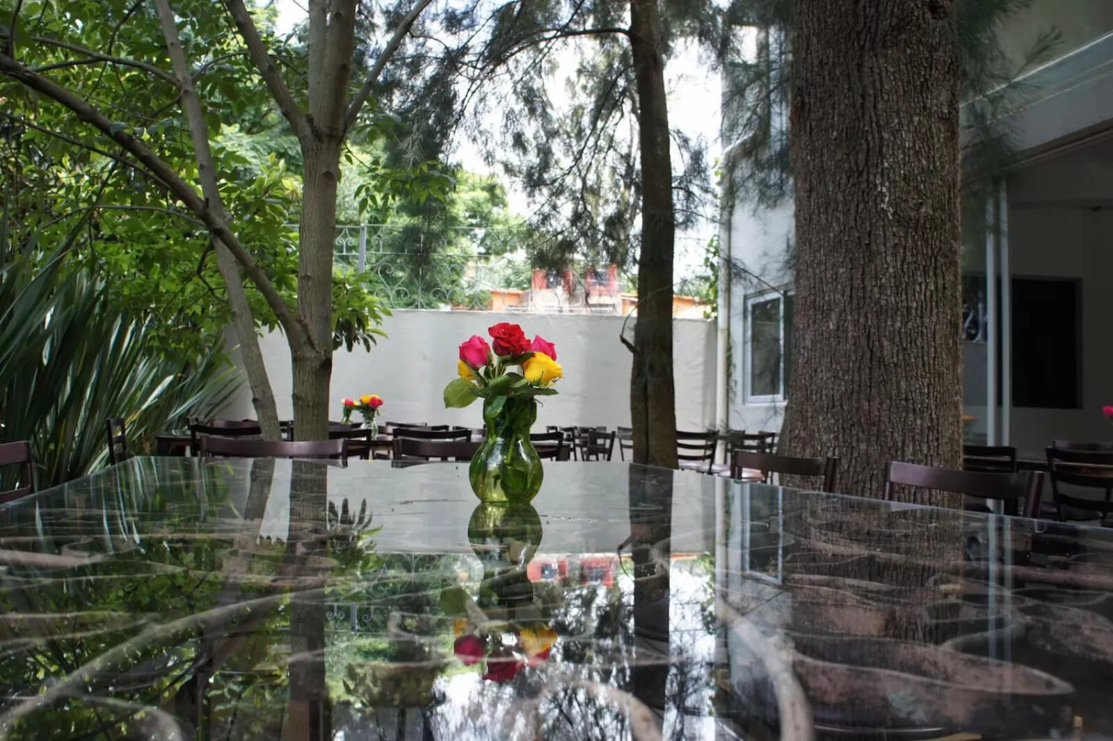 Facade/entrance in Casa Tepoztlán