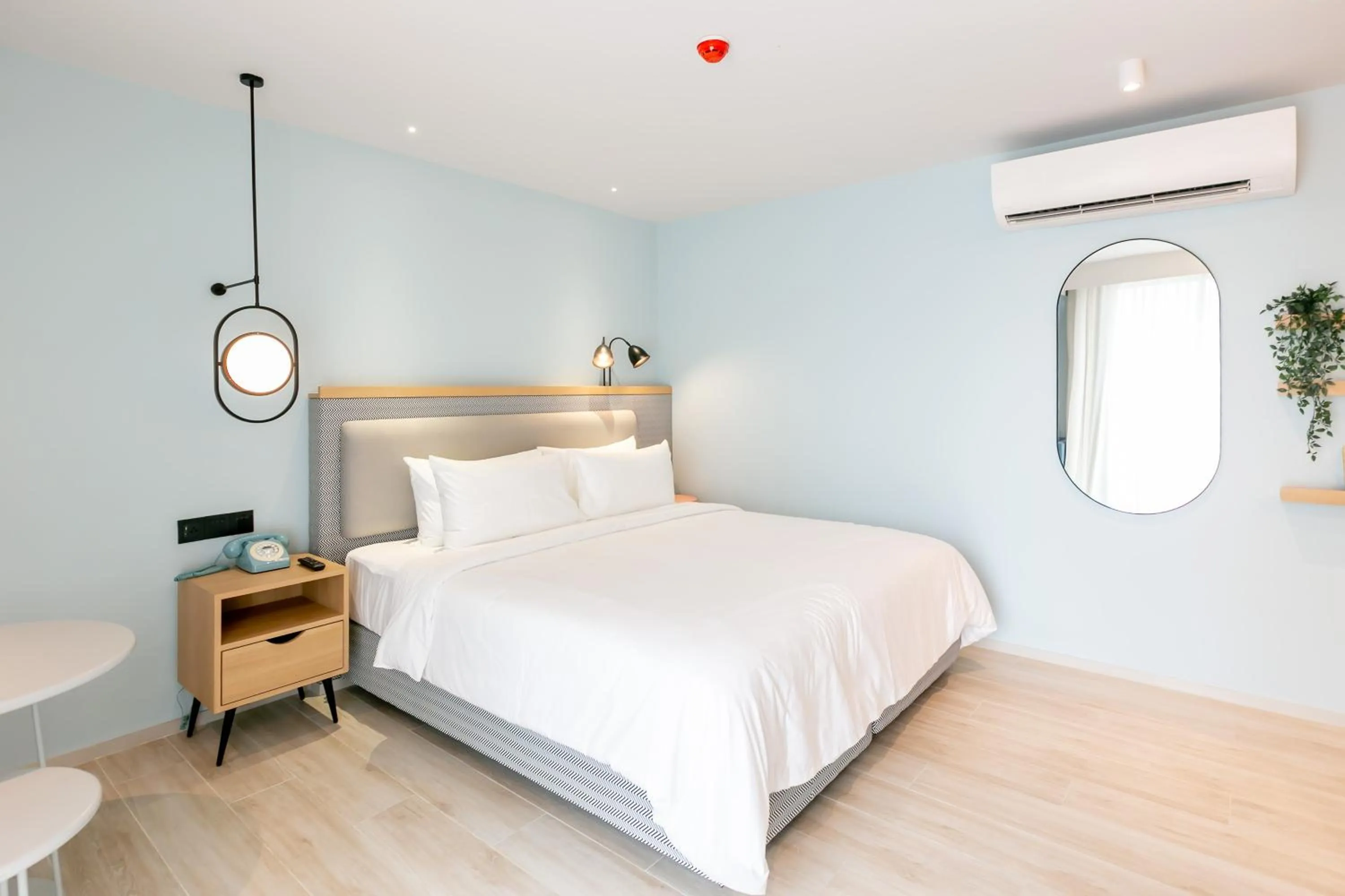 Bed in The SACHA Apart-Hotel Thonglor