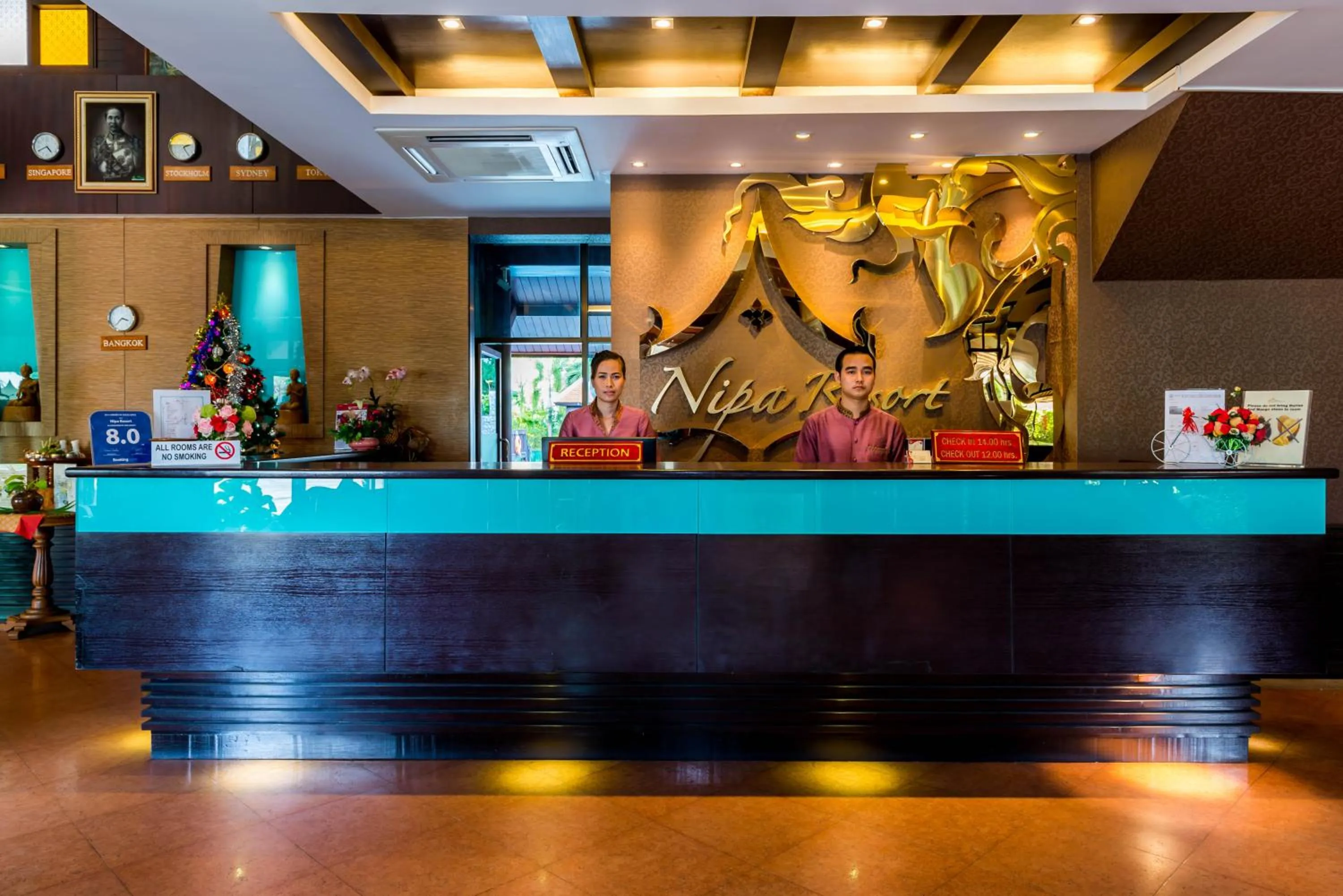 Staff in Nipa Resort, Patong Beach