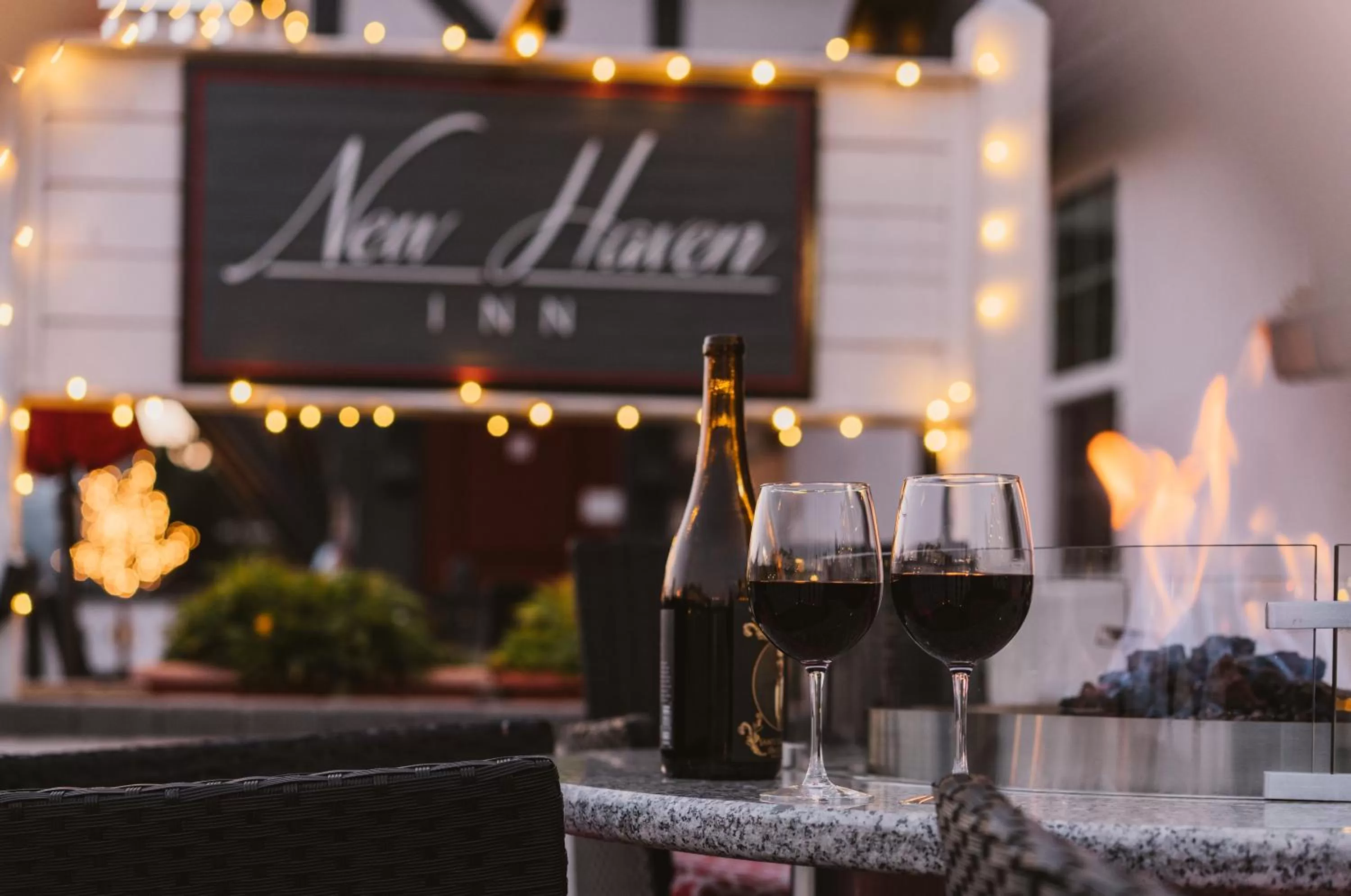 Property building in New Haven Inn