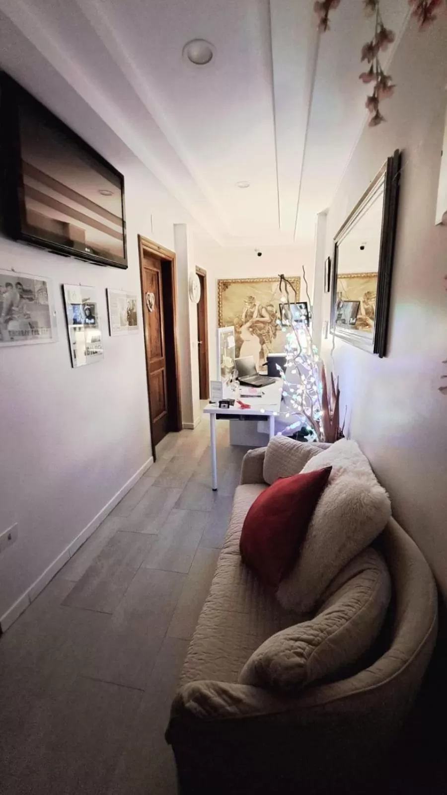 Lobby or reception in B&B Andy&LU