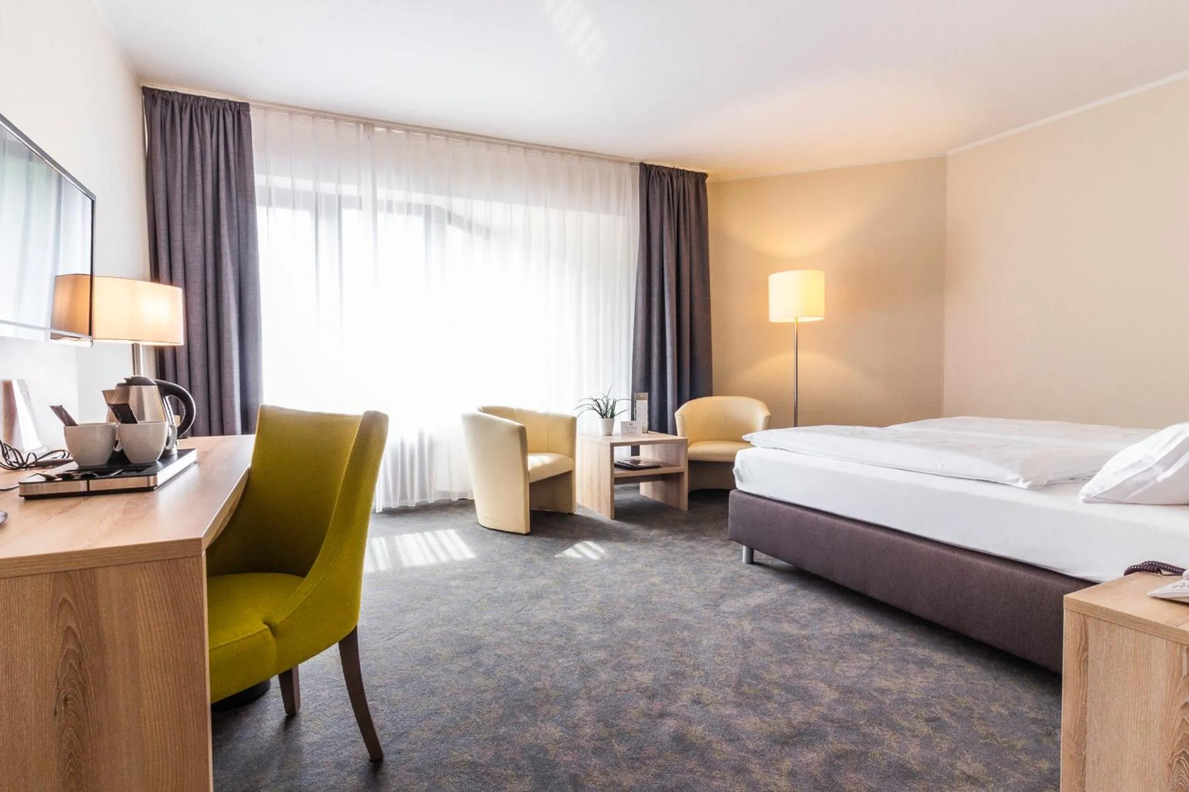 Decorative detail, Bed in Hotel Engel