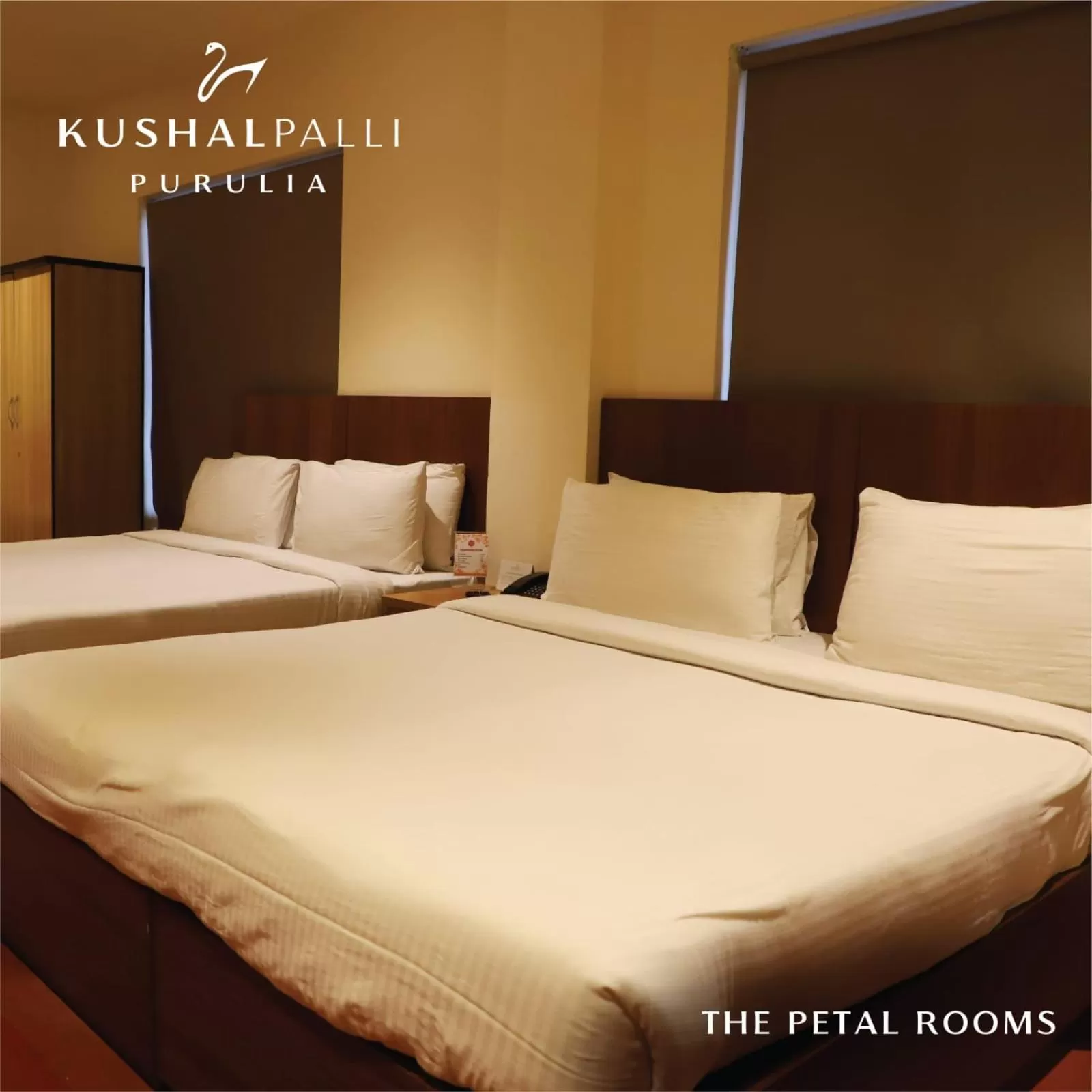 Bed in Kushal Palli Resorts- A unit of PearlTree Hotels & Resorts